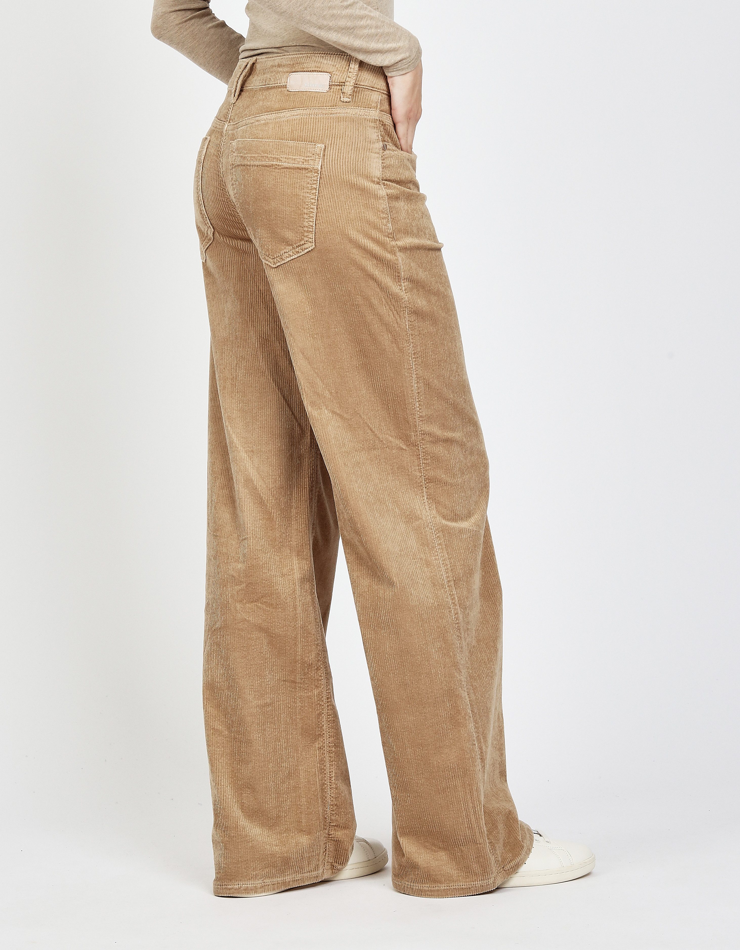 GANG Cordhose 94CARLOTTA LONG im Wide Fit mit geradem Beinverlauf günstig online kaufen