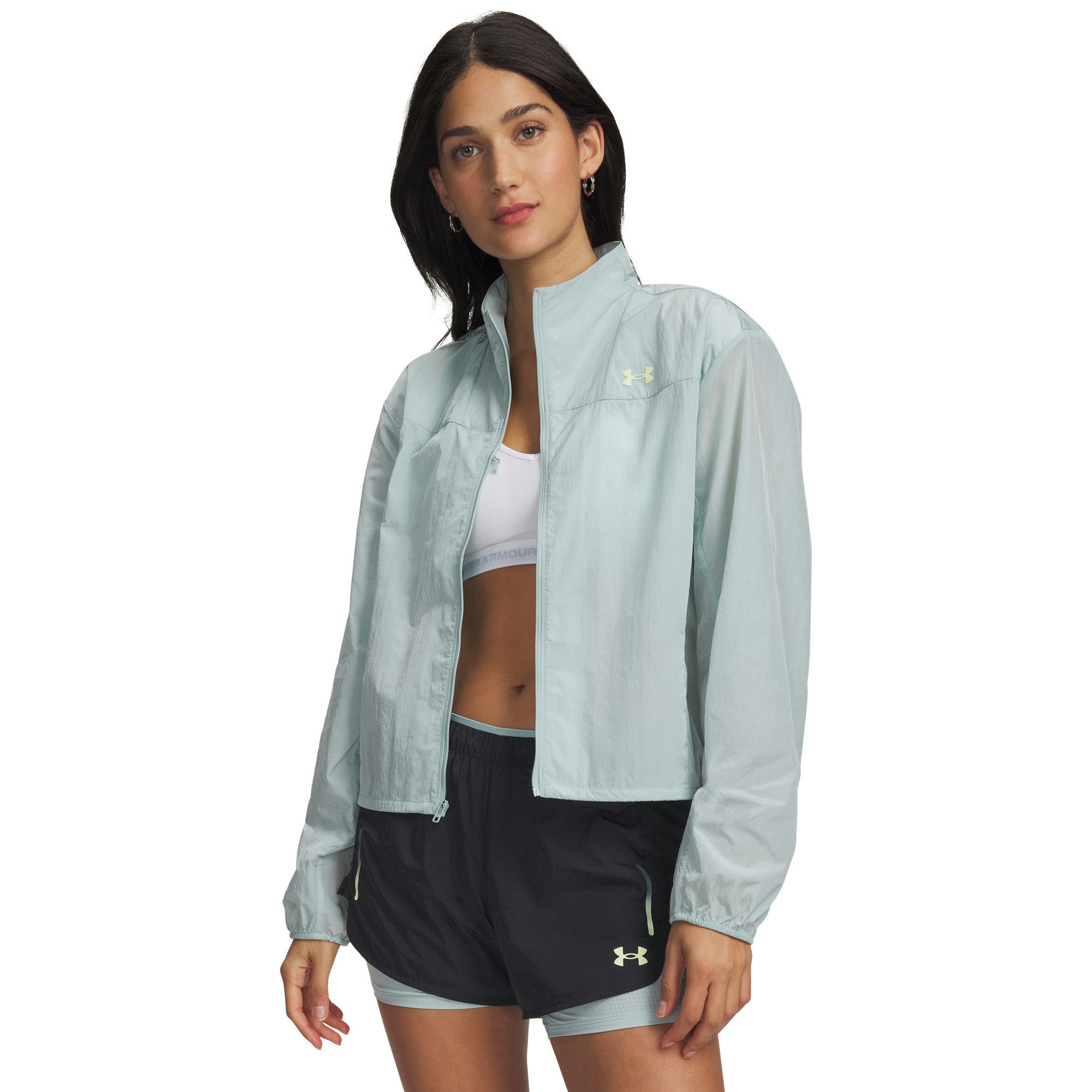 Under Armour® Windbreaker Under Armour Damen Windjacke Explor Trail Run Wind 6009560