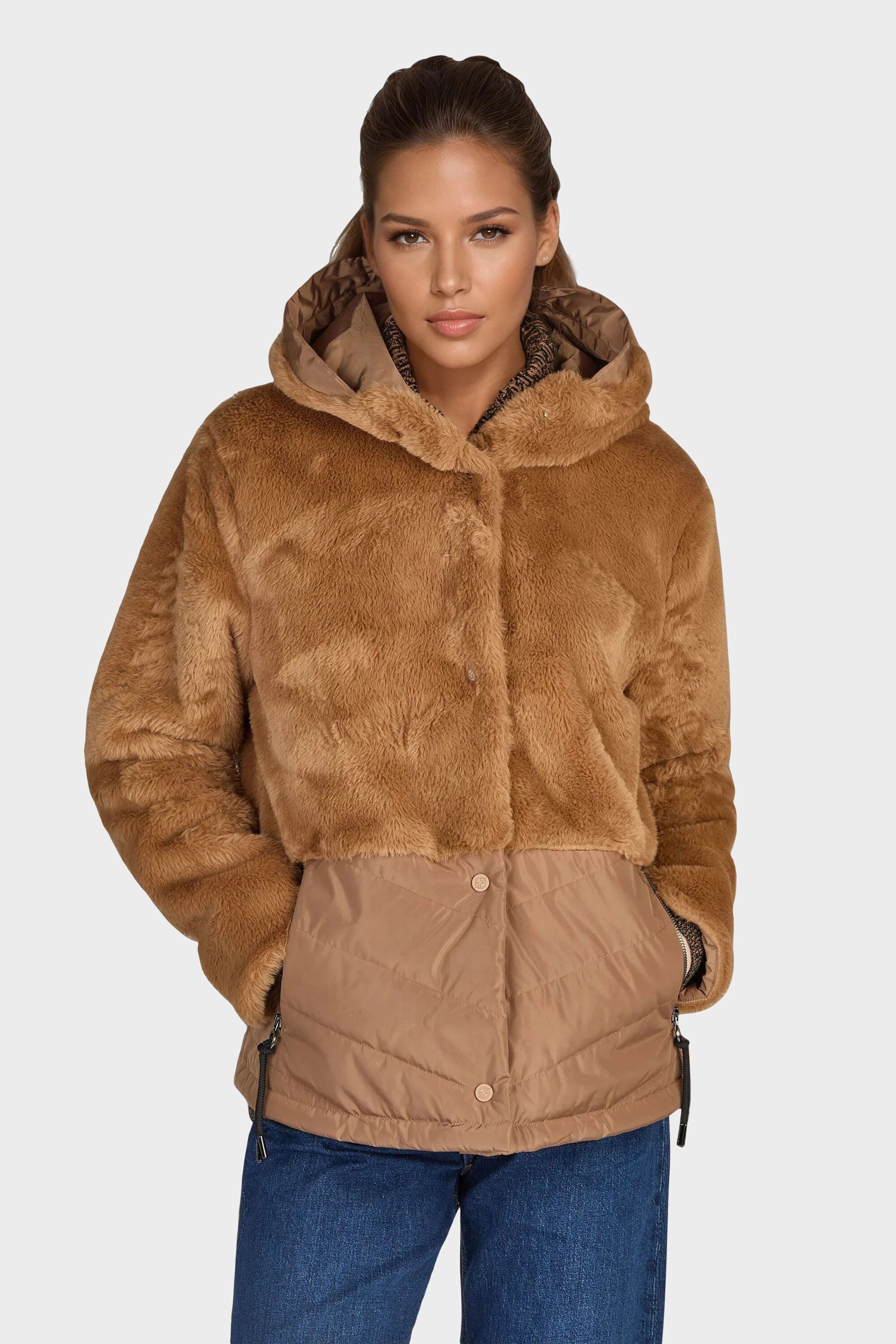 NAVIGAZIONE Sweatjacke Materialmix
