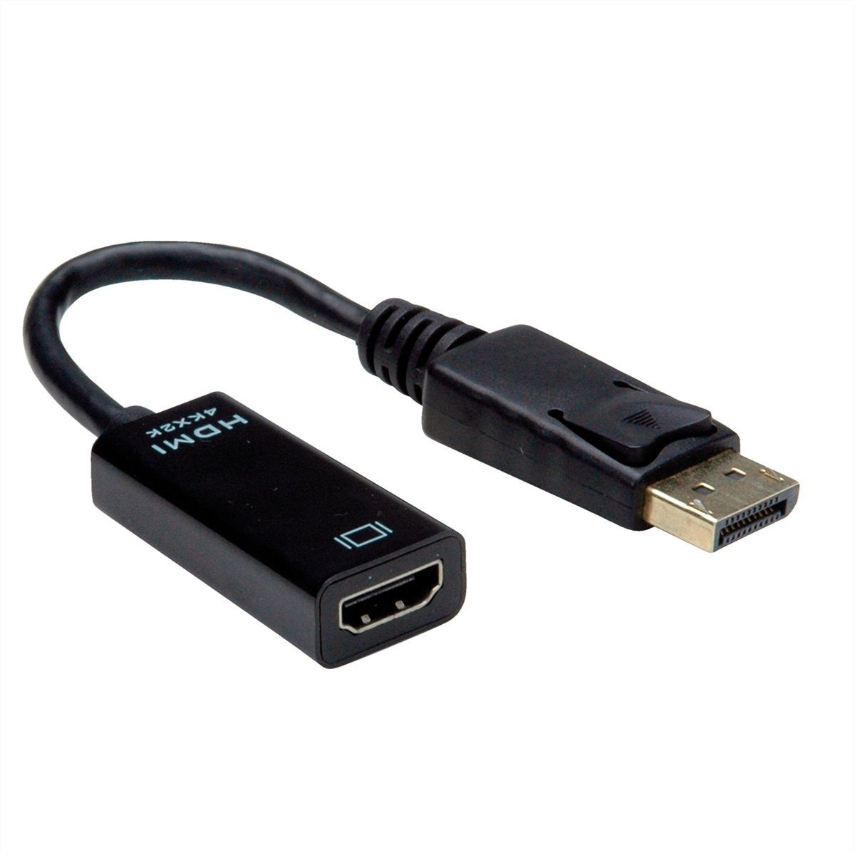 VALUE »DisplayPort-HDMI Adapter, v1.2, DP ST - HDMI BU« Audio- &  Video-Adapter DisplayPort Männlich (Stecker) zu HDMI Typ A Weiblich  (Buchse), 15.0 cm online kaufen | OTTO