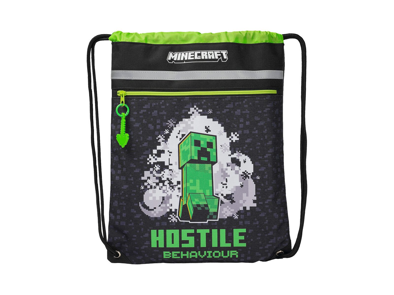 Minecraft Turnbeutel 42 × 32 cm Sportbeutel Kinder mit Kordelzug (1-tlg)