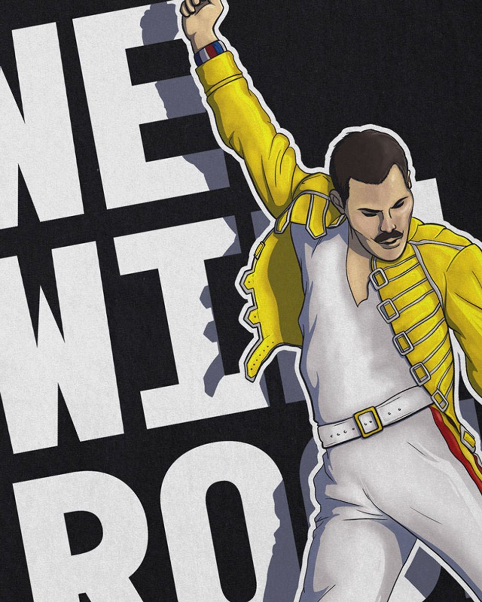 style3 T-Shirt Rock You freddie queen festival bohemian you mercury queen r günstig online kaufen