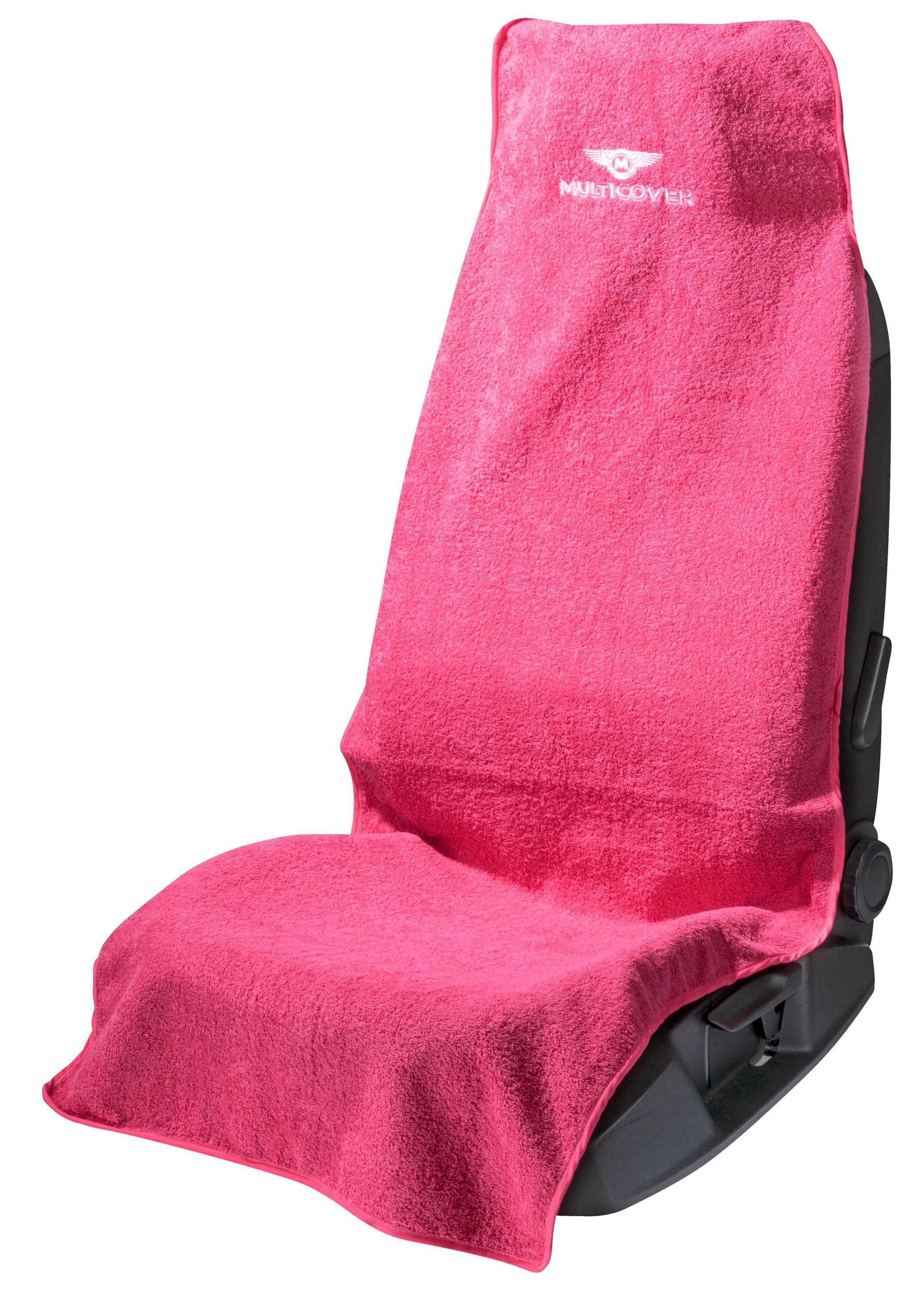 WALSER Autositzauflage Sitzaufleger Multicover pink, 1 Stück, 1-tlg.
