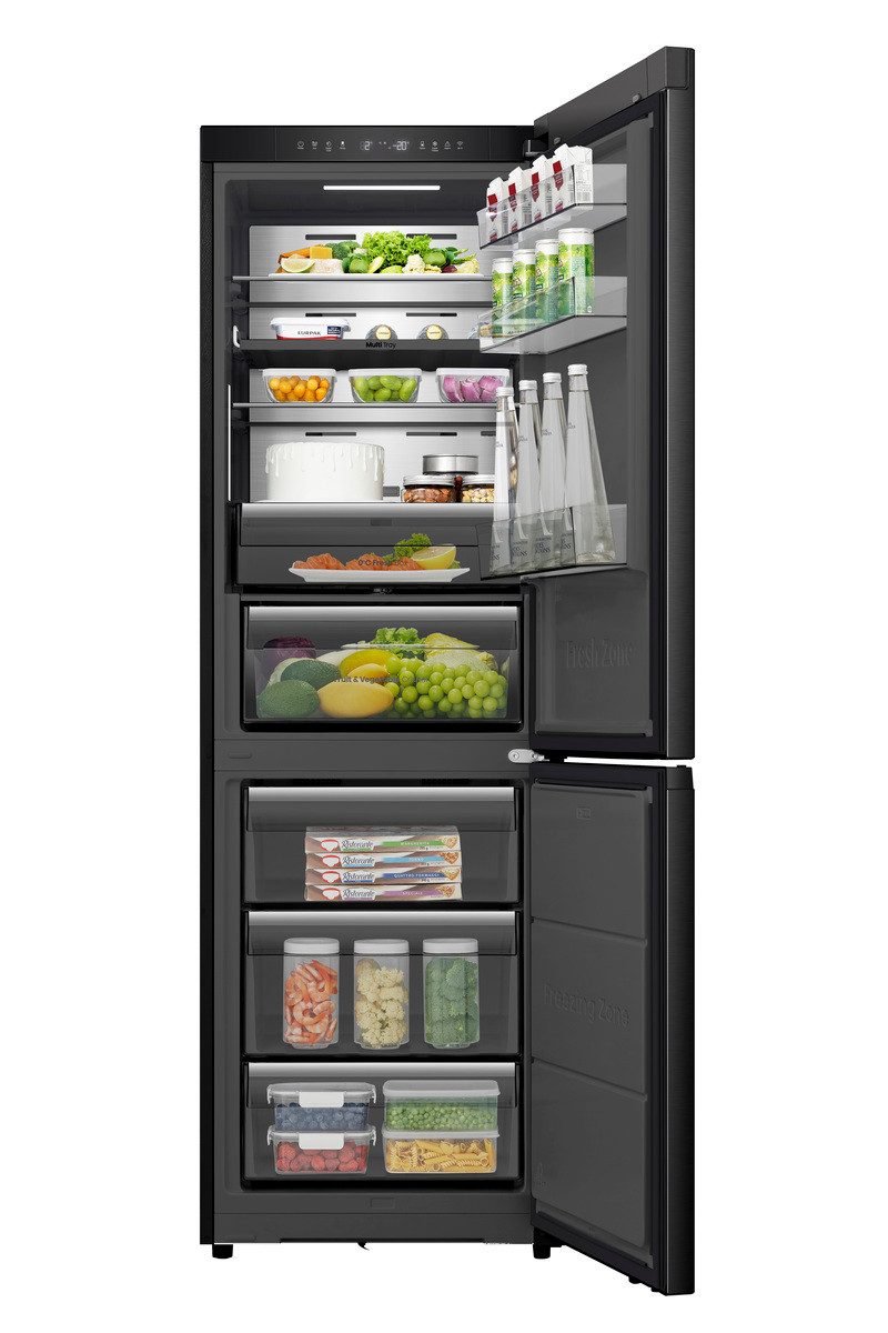 Hisense Kühl-/Gefrierkombination RB5K330GSFC, 185,6 cm hoch, 59,5 cm breit, Perfect Kitchenfit