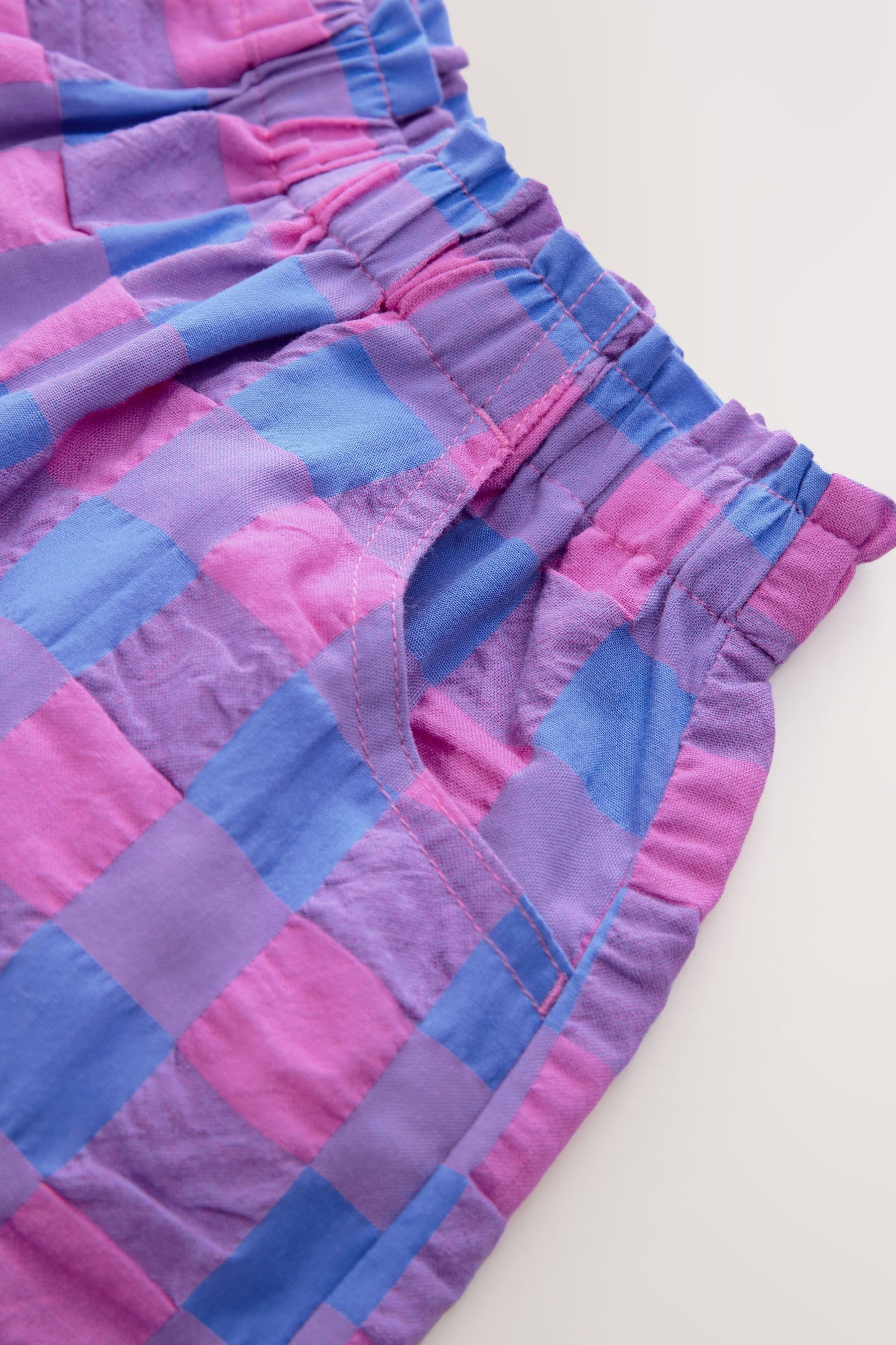 Next Shorts Shorts mit Vichykaros (1-tlg)