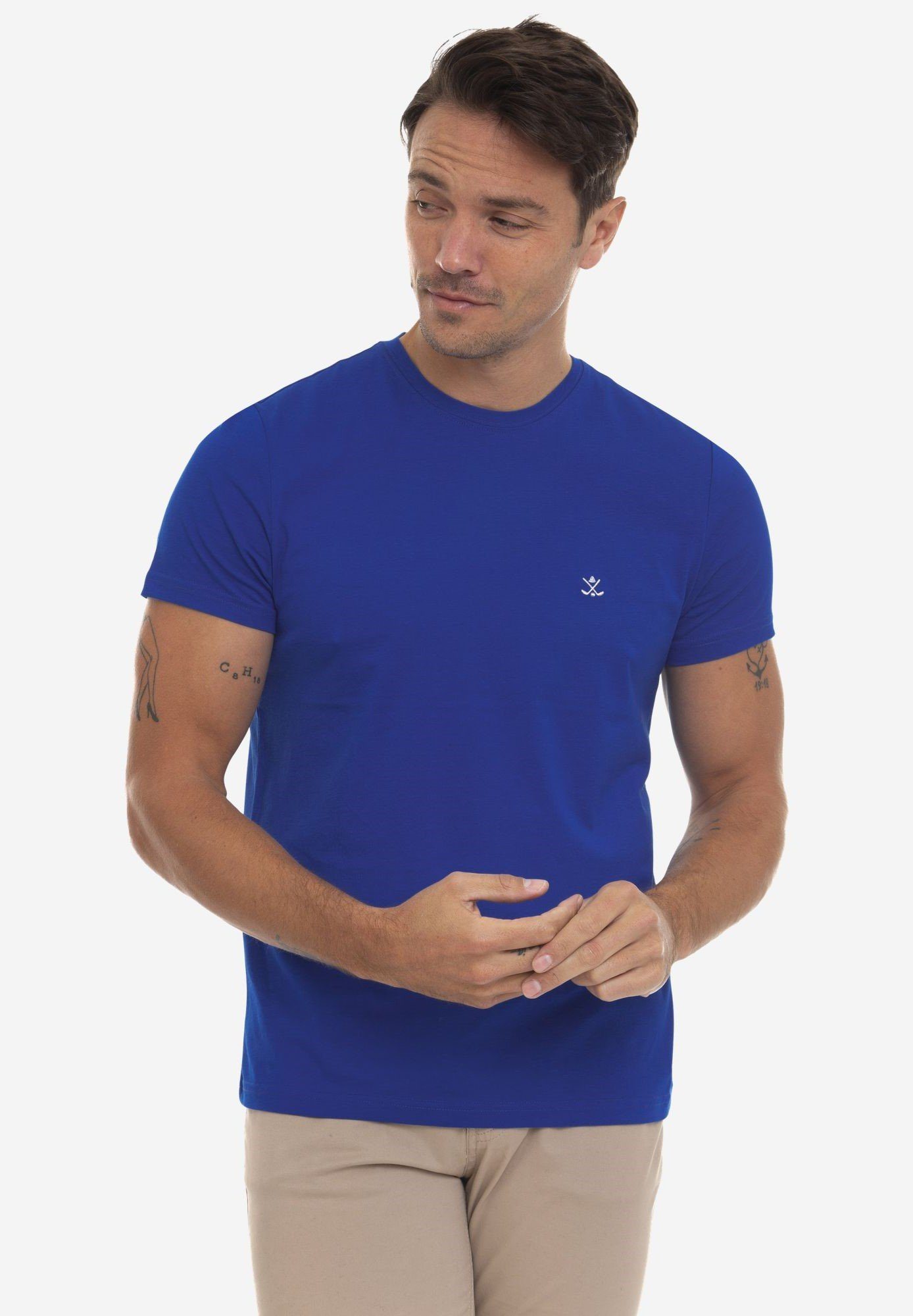 Sir Raymond Tailor T-Shirt Jaime Royal Blue