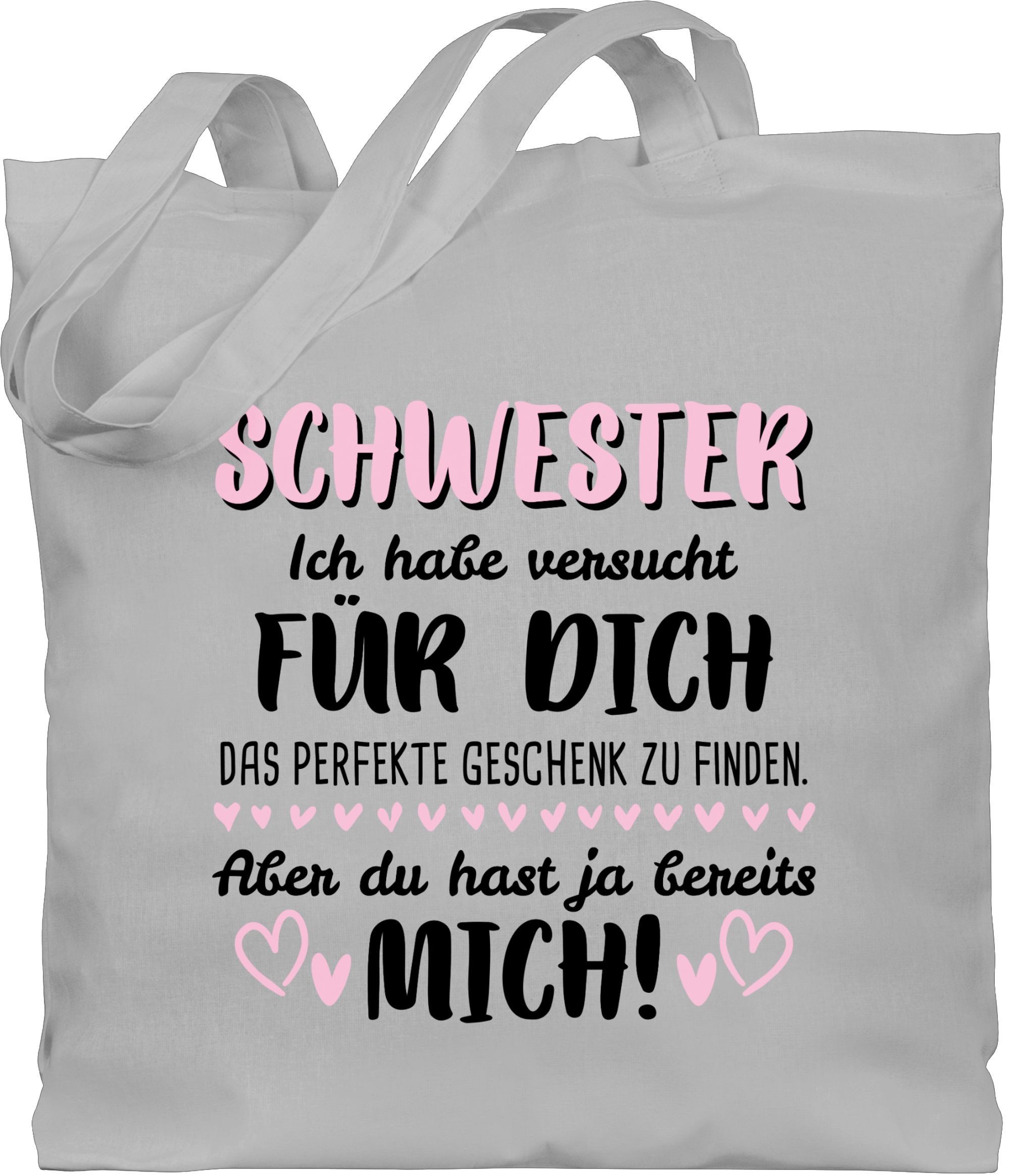 Umhängetasche Schwester versucht perfekte Geschenk zu finden