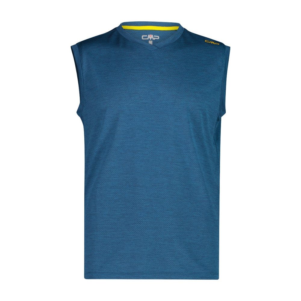 CMP T-Shirt CMP Ärmelloses Herren-T-Shirt aus Piquéstrick