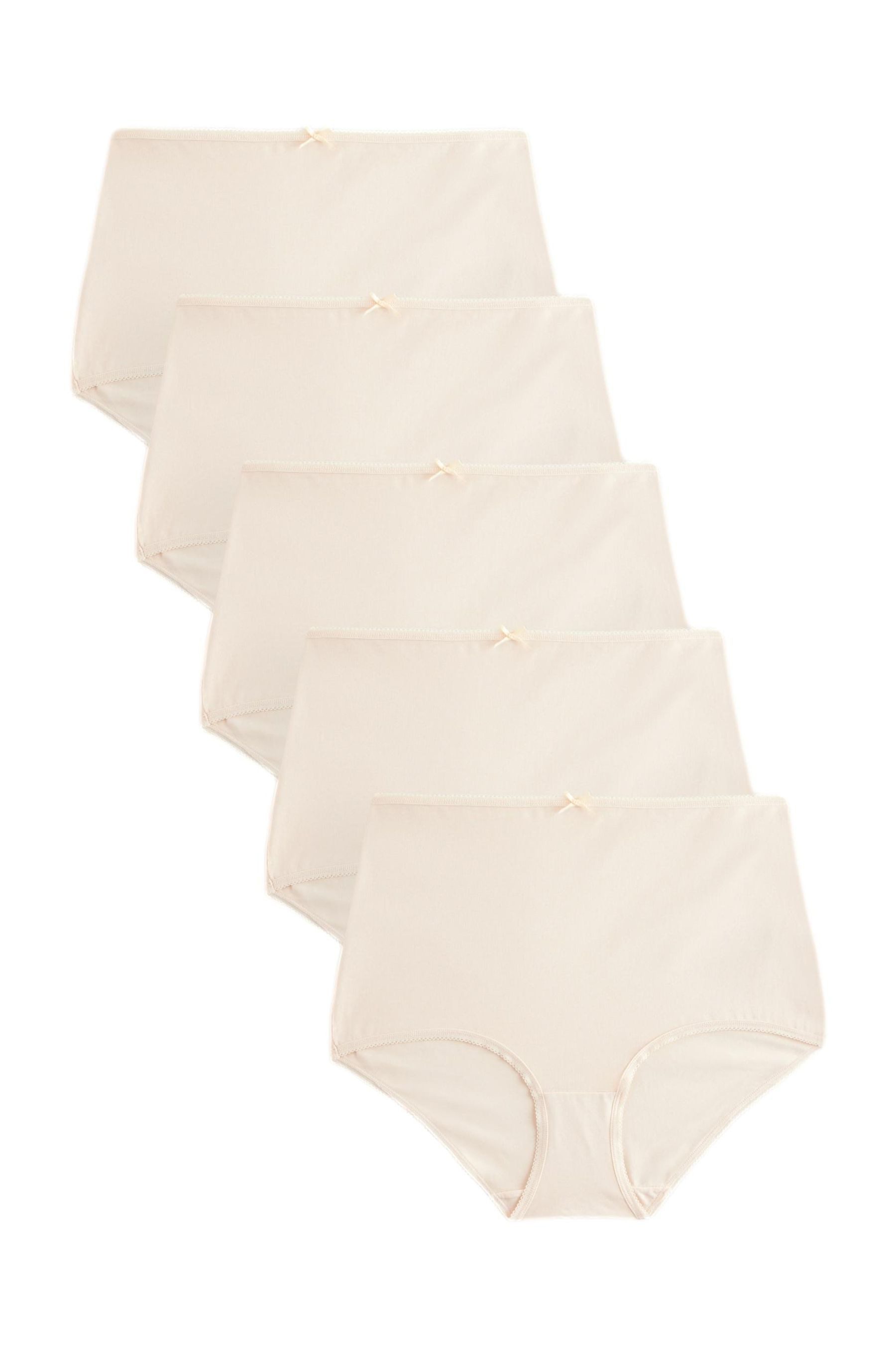 Next Taillenslip Maxi-Slips mit hohem Baumwollanteil, 5er-Pack (5-St)