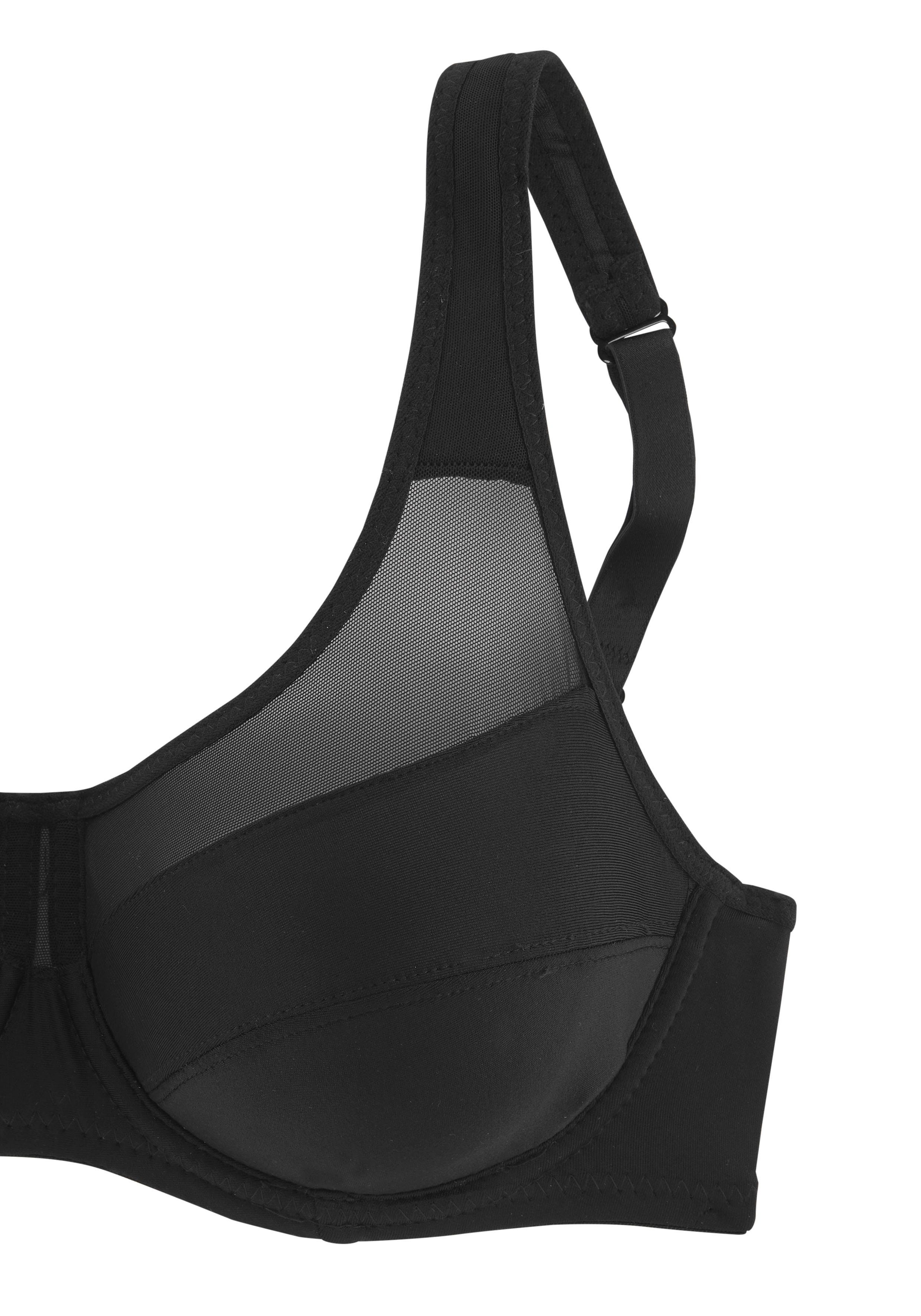 petite fleur Bügel-BH (Packung, 2 Stück) aus Microtouch-Material – auch ideal für große Größen