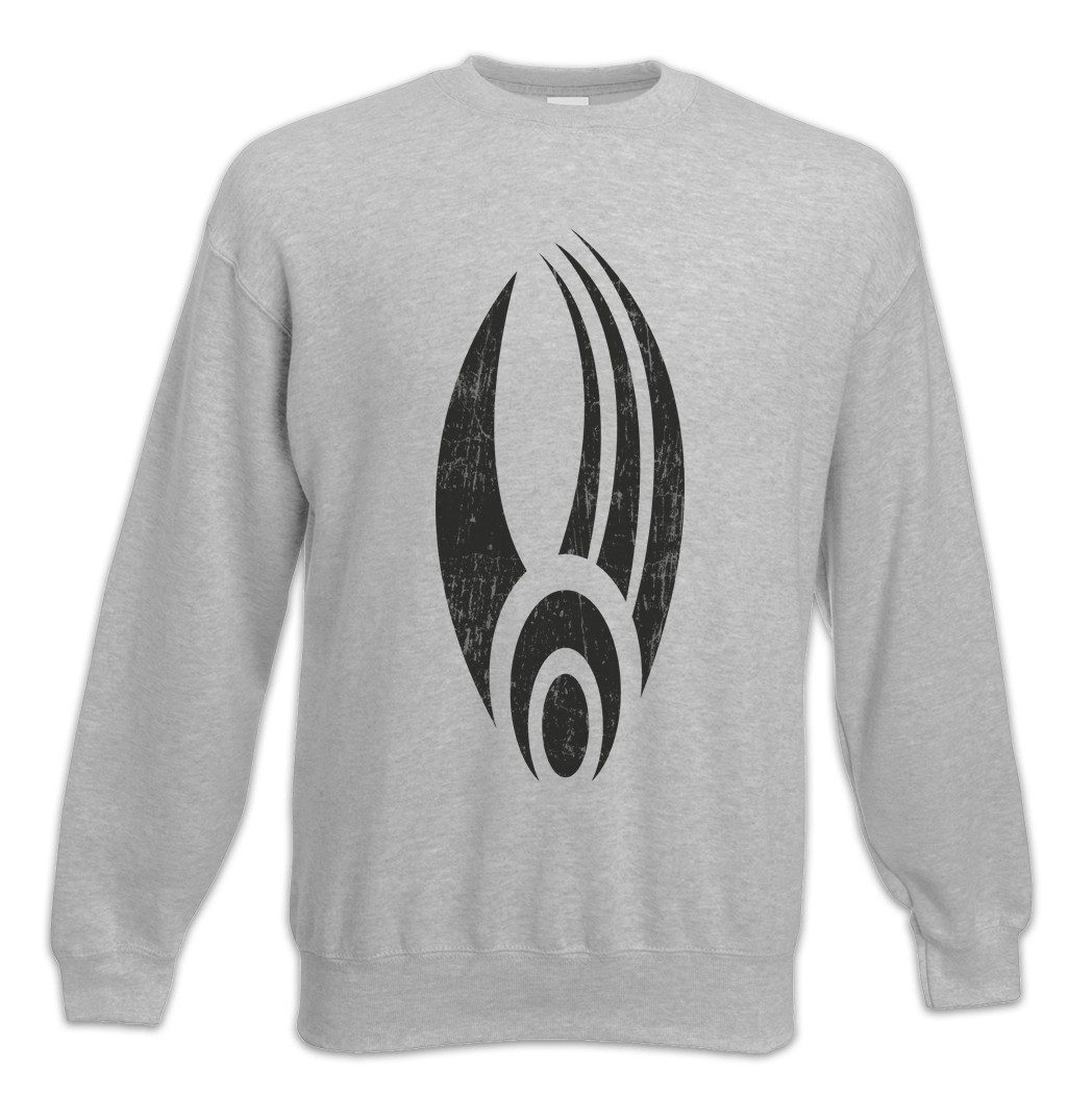 Sweatshirt B Collective Sweatshirt Star Sci-Fi Borg Symbol TNG Trek Logo Sign