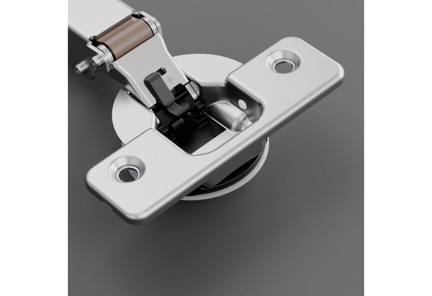 Thumbnail - SO-TECH® Möbelbeschlag 2 x Salice Stollenscharnier S700 110° gedämpft (2 St)