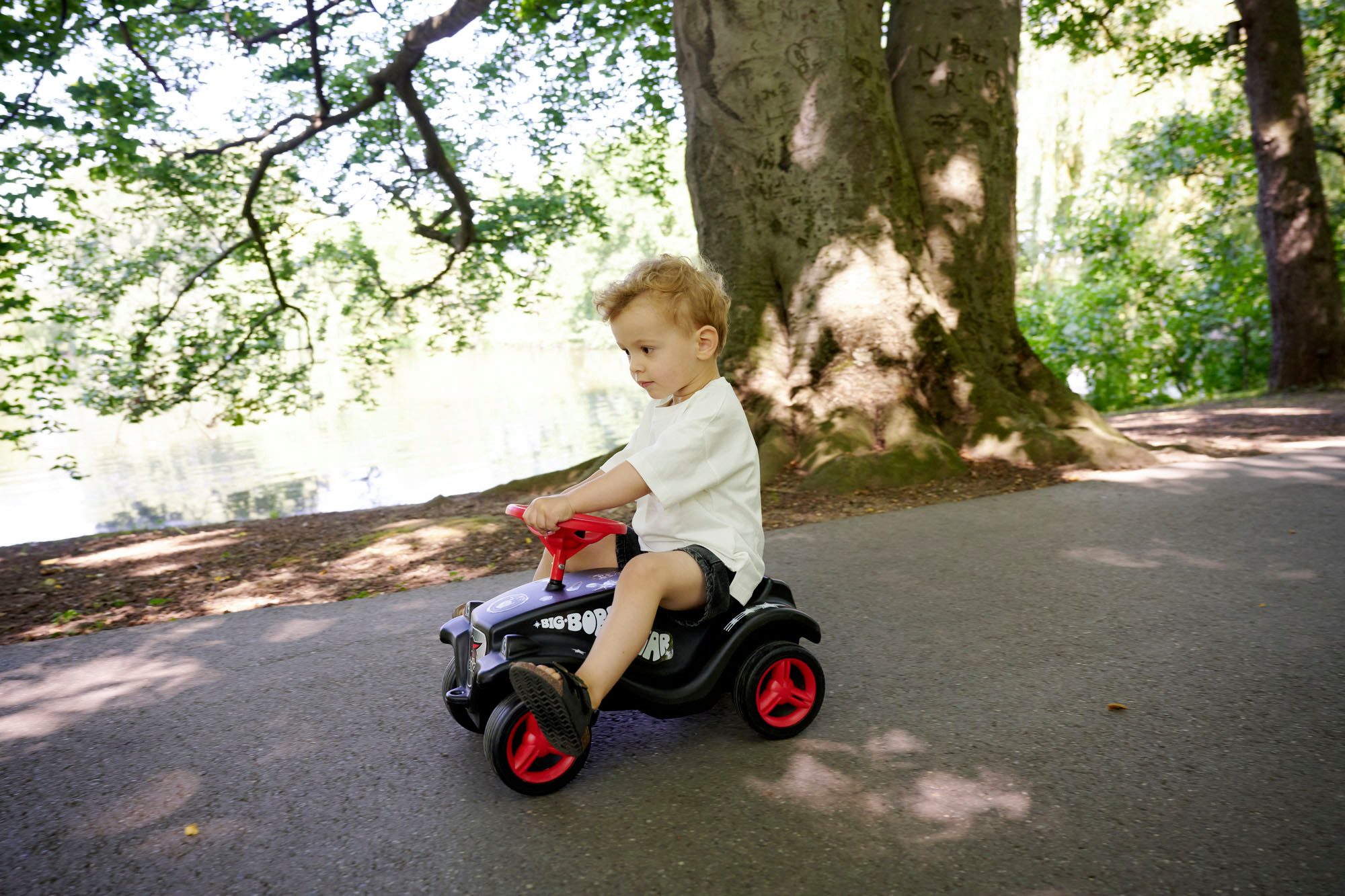 BIG ride-on car BIG Bobby Car Classic Little Rocker, Made in Germany