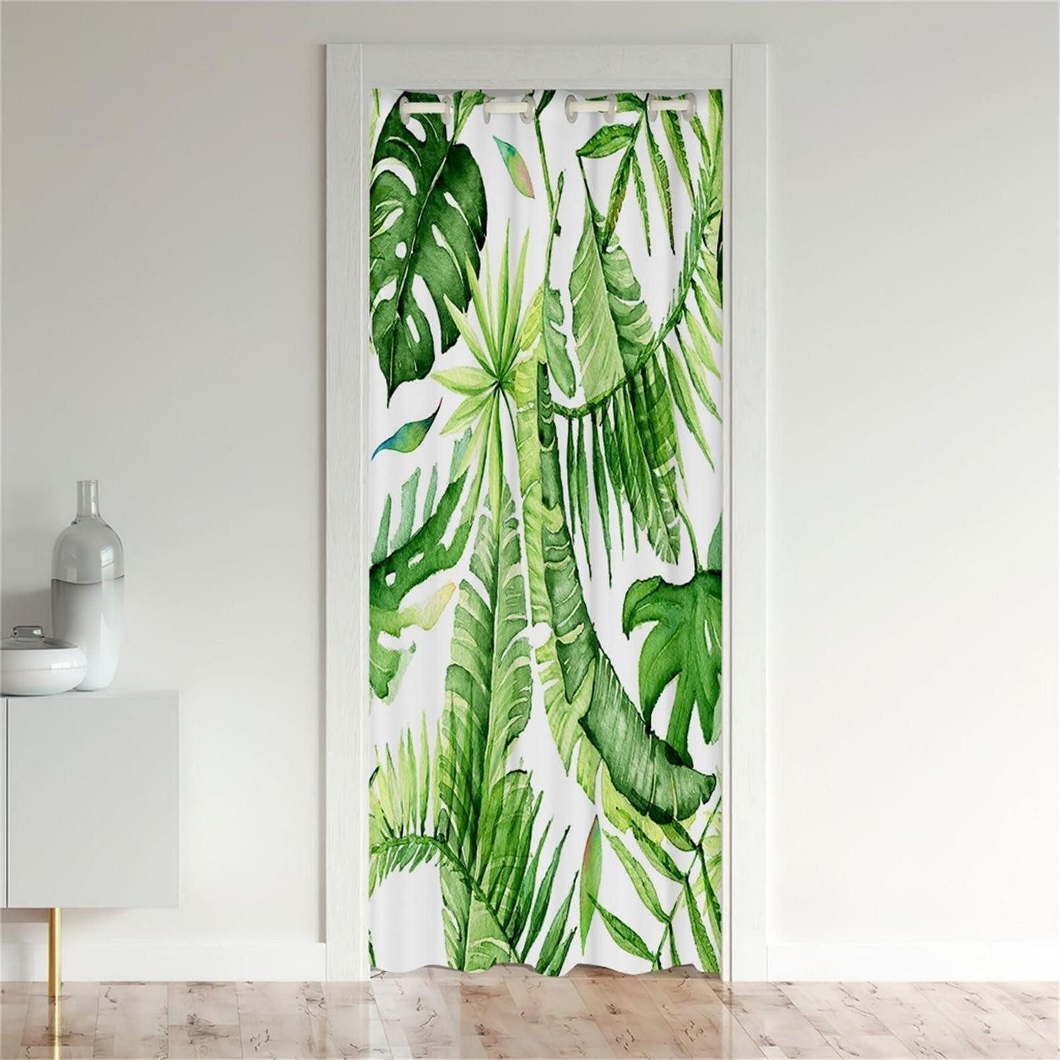 LuxusKollektion Verdunkelungsvorhang Verdunkelungsvorhang Bananenblätter 167x228cm