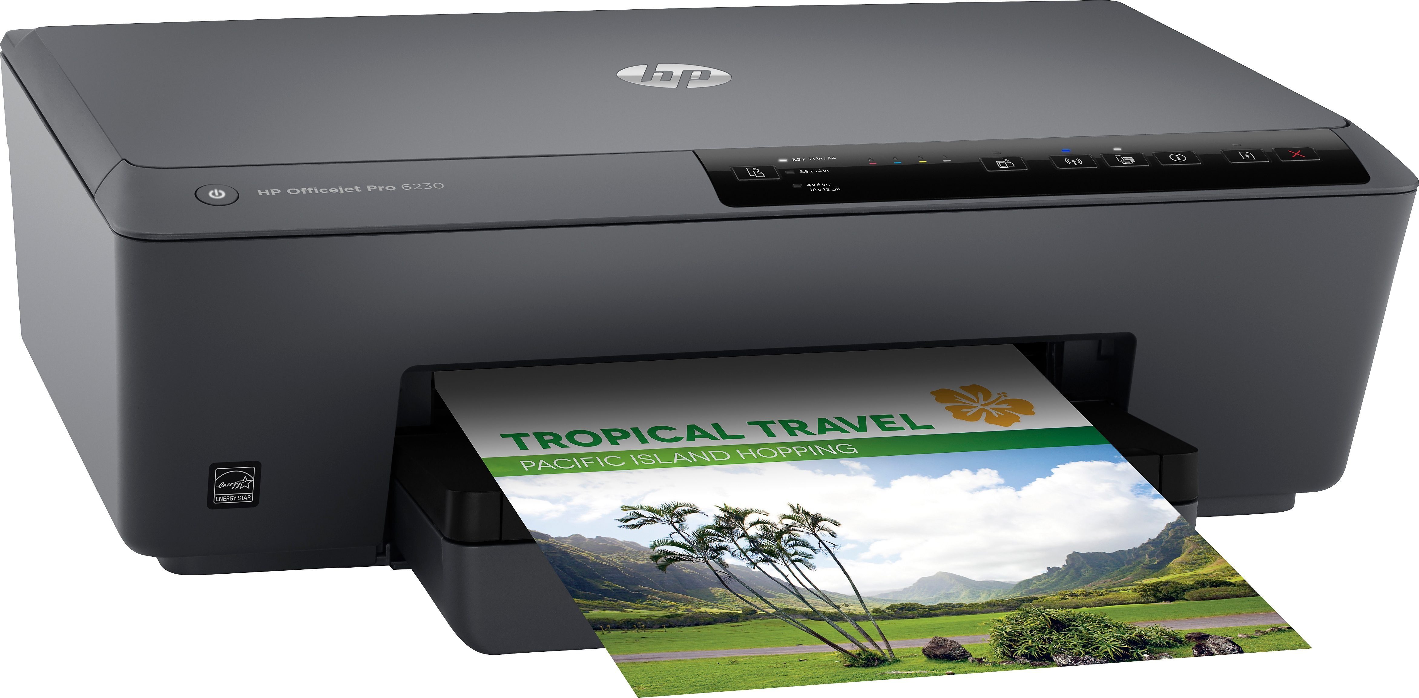 Instant ePrinter 6230 HP Tintenstrahldrucker, (WLAN HP+ kompatibel) Pro (Wi-Fi), Ink Officejet