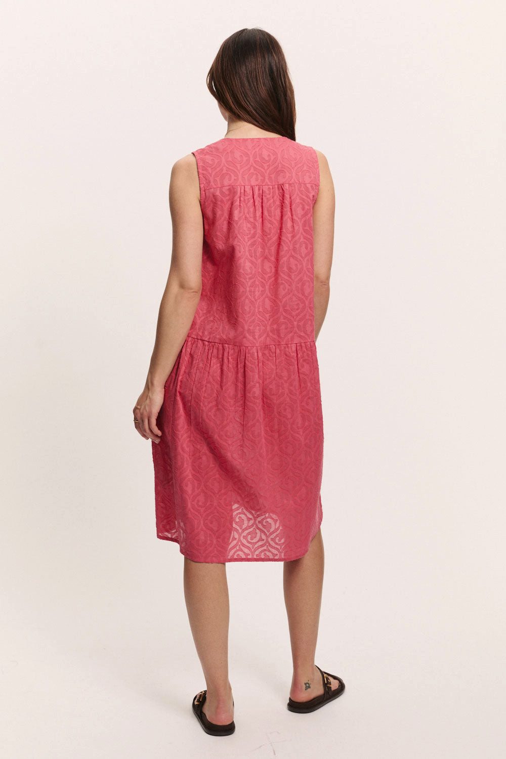 Tranquillo Sommerkleid Kleid Lenaa in Batist Optik aus GOTS GOTS-zertifiziertes Bio-Baumwollkleid in Batist-Optik