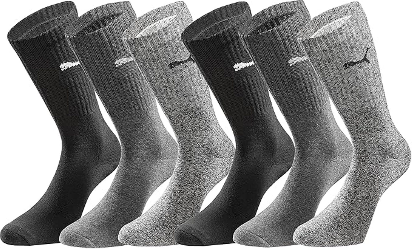 PUMA Sportsocken Puma Crew Sportsocken Tennissocken 6er Pack günstig online kaufen