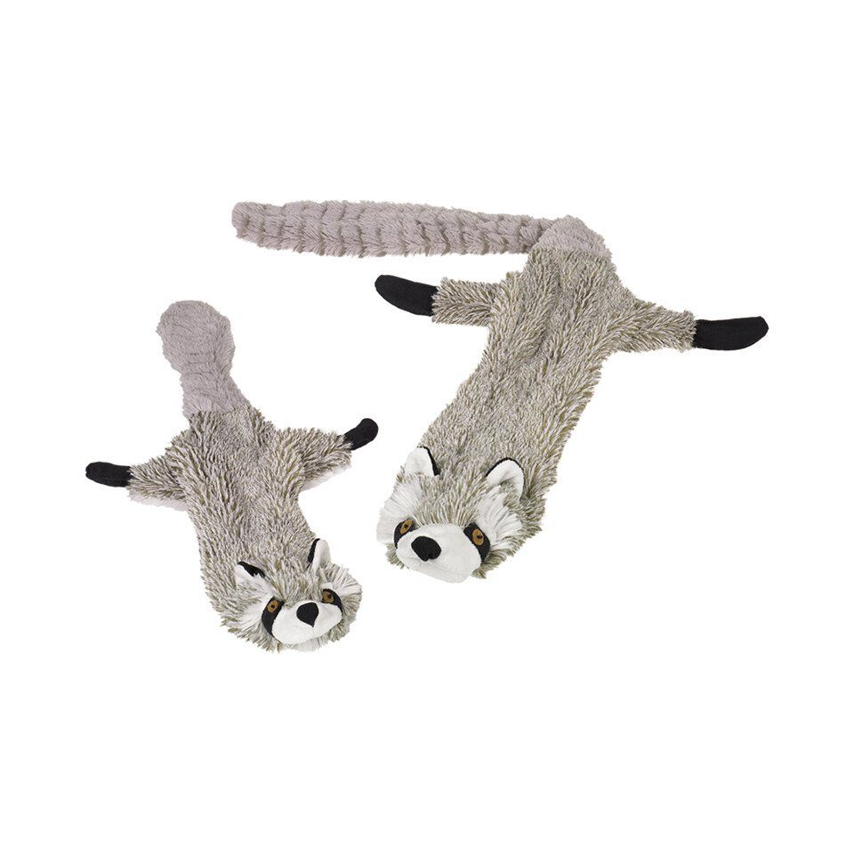 Nobby Tierkuscheltier Plüsch Waschbär flach