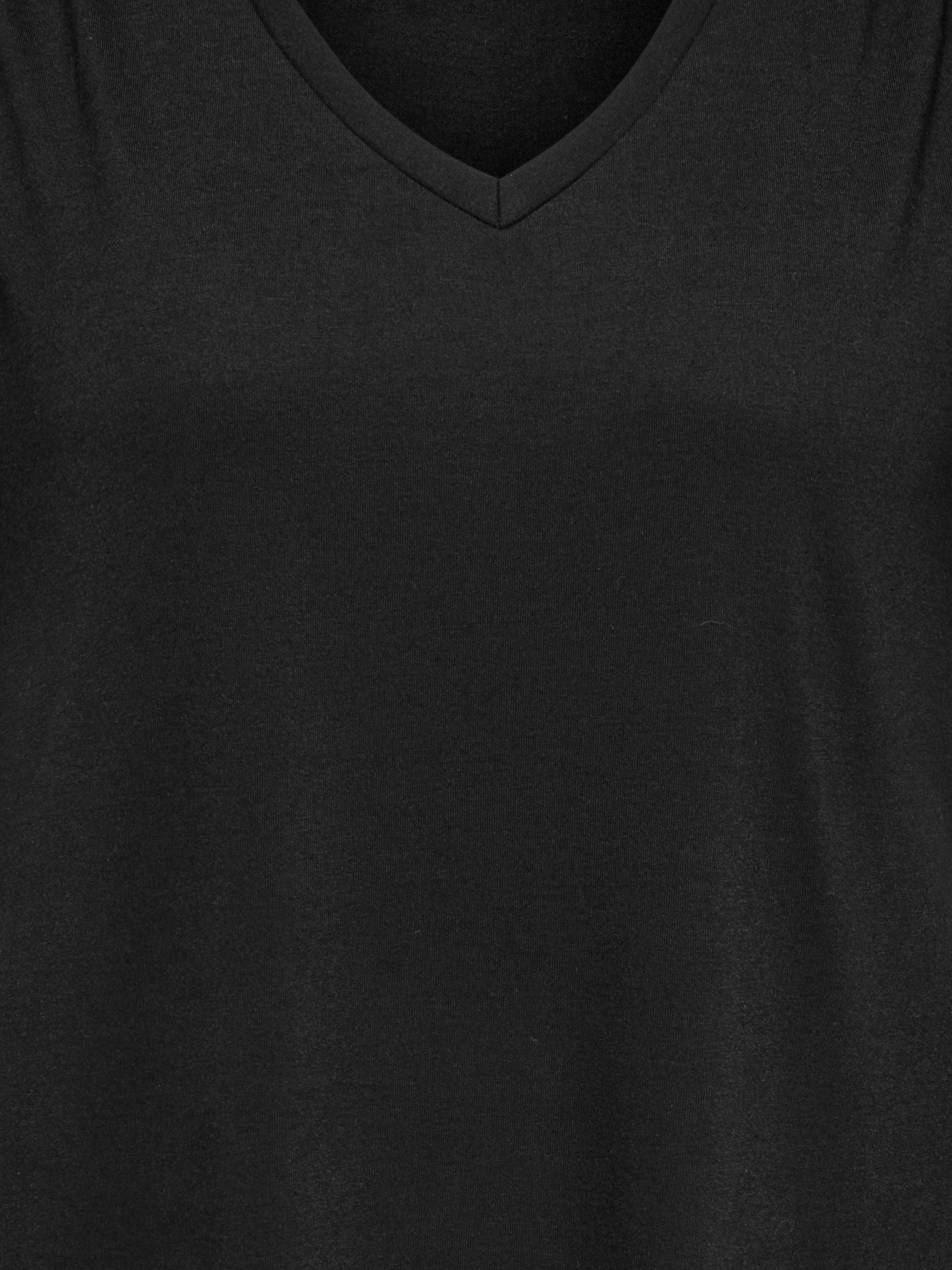 ONLY CARMAKOMA Minikleid CARCORAL S/S V-NECK ABK DRESS JRS