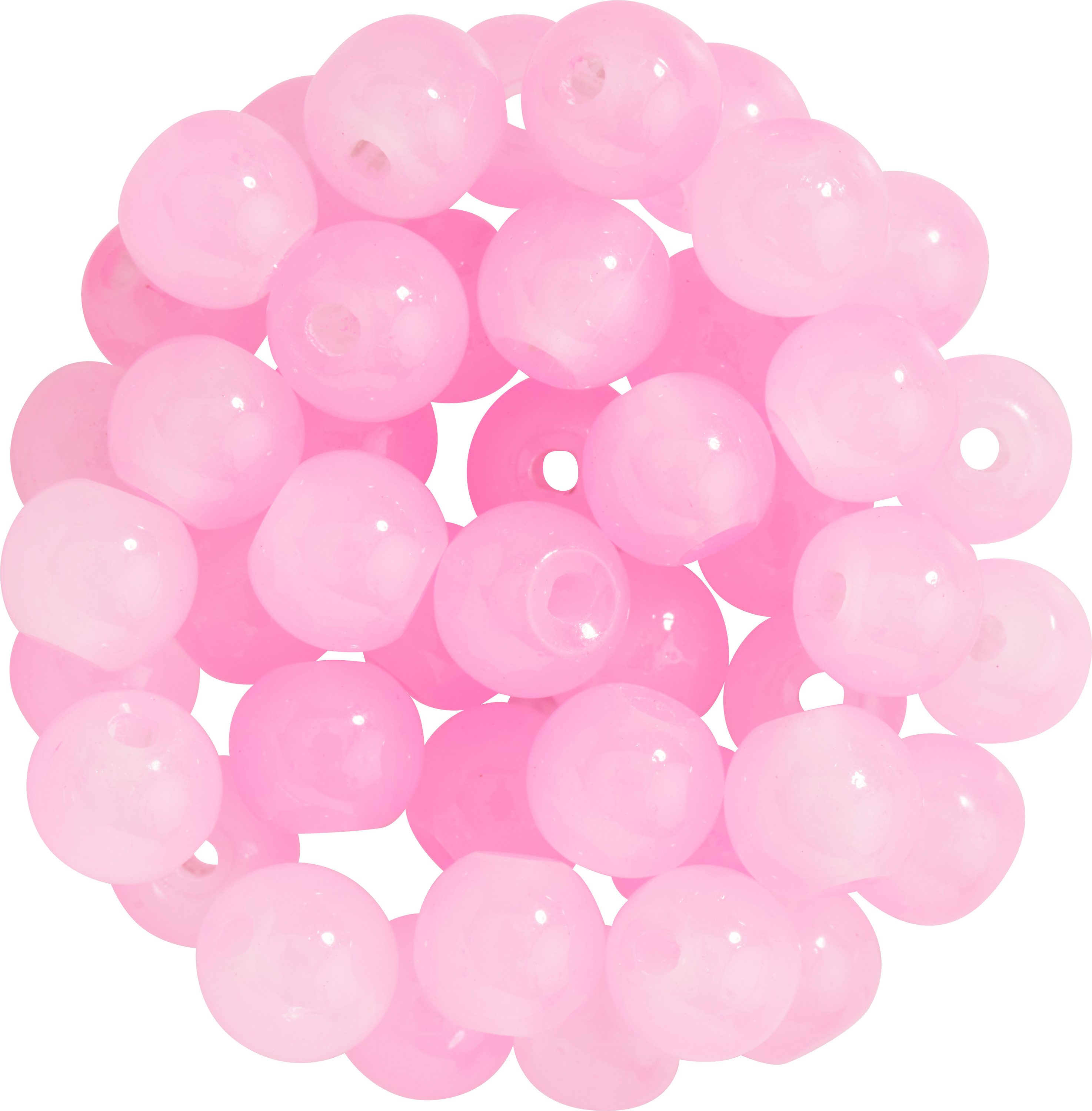Pracht Bastelperlen Glasperlen Pastell, 6 mm