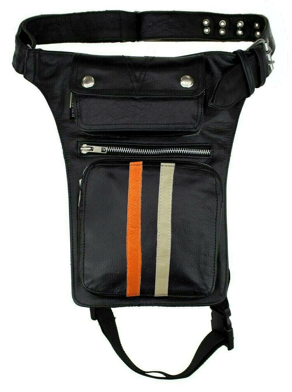Alpha Speeds Beintasche / Bauchtasche aus echtem Leder Biker/Freizeit (2 St günstig online kaufen