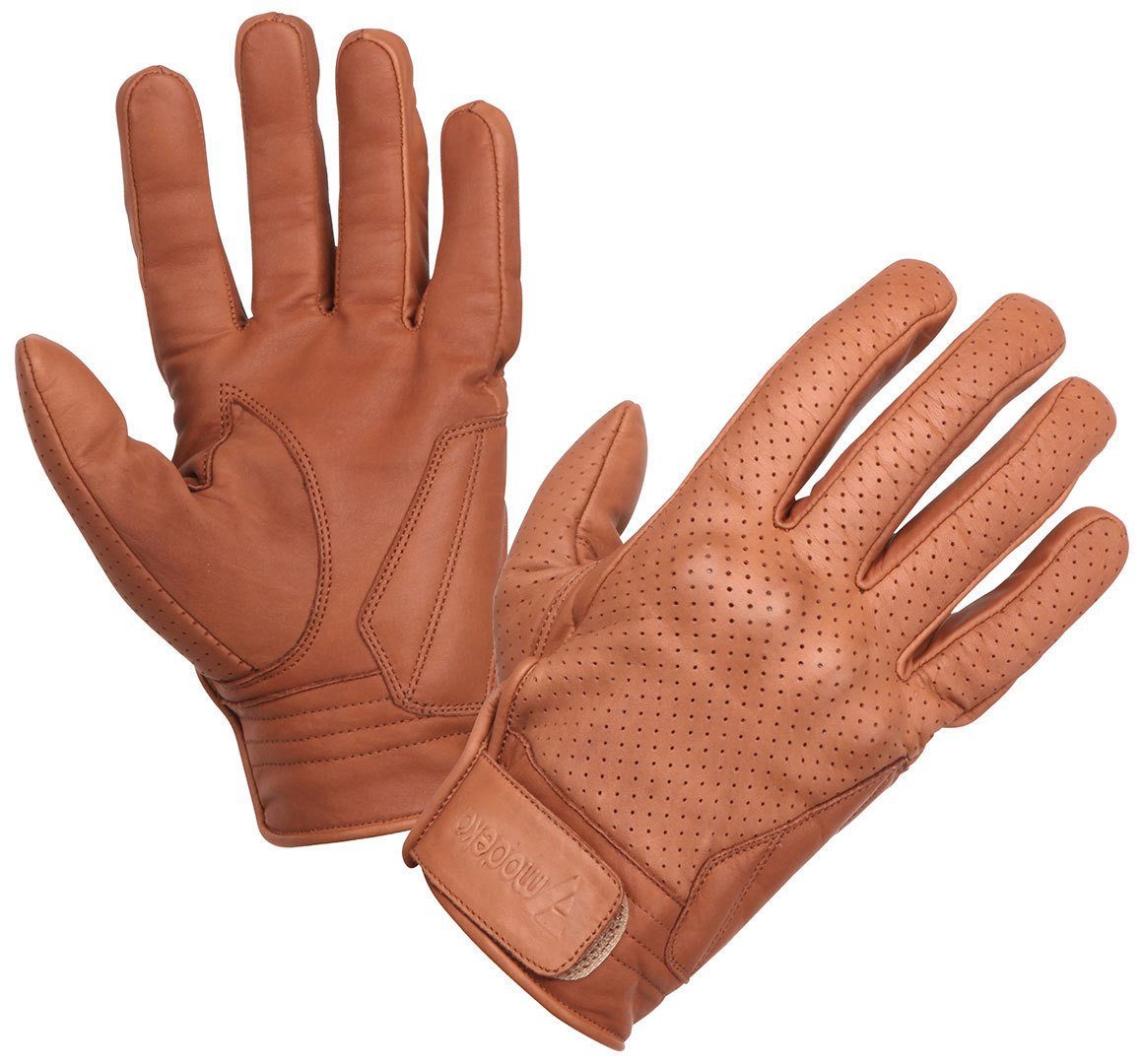 Modeka Motorradhandschuhe Hot Classic Handschuhe Brown