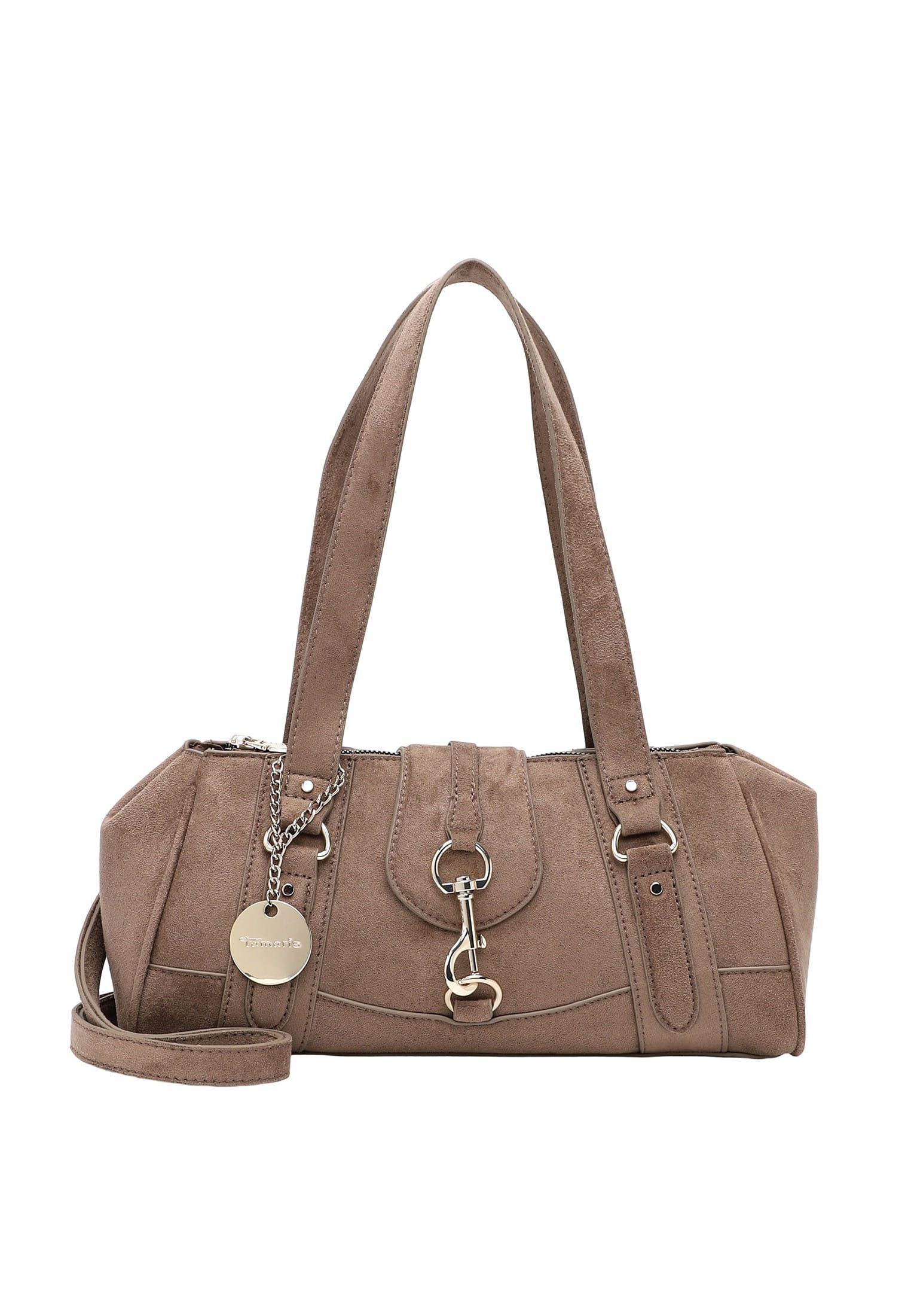 Tamaris Shopper TAS Marina Suede, Logo Anhänger