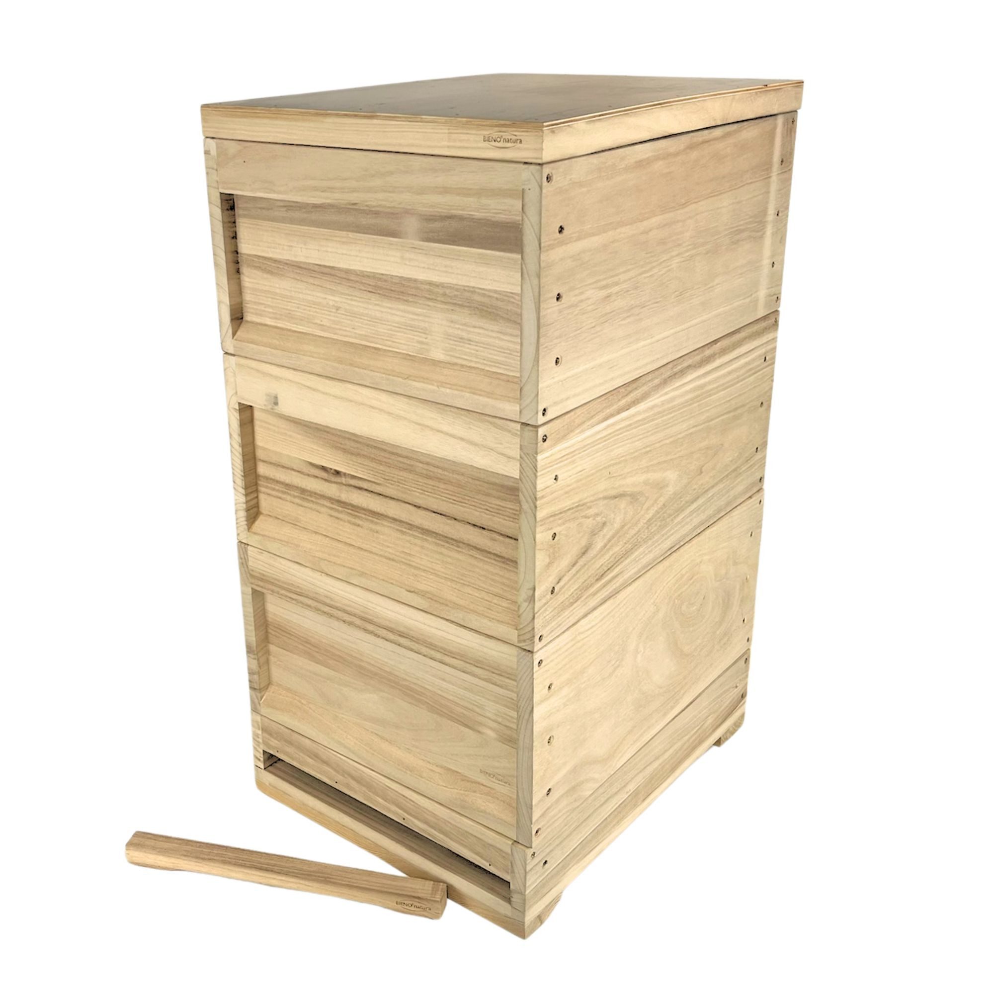 Bienenbeute Liebig Komplettbeute aus Holz mit HOCHBODEN