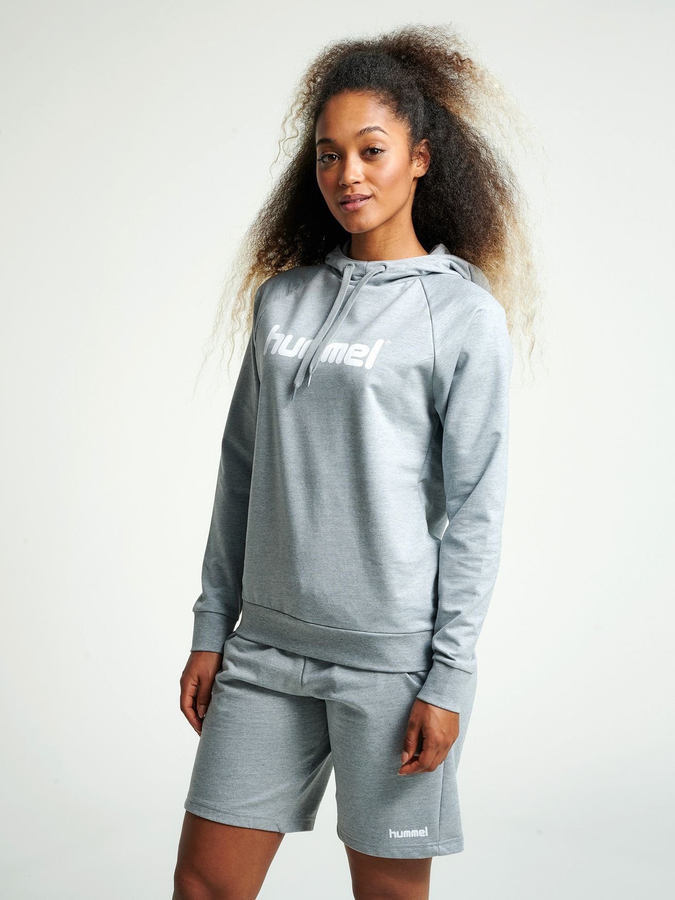 hummel Hoodie HMLGO COTTON LOGO HOODIE WOMAN günstig online kaufen