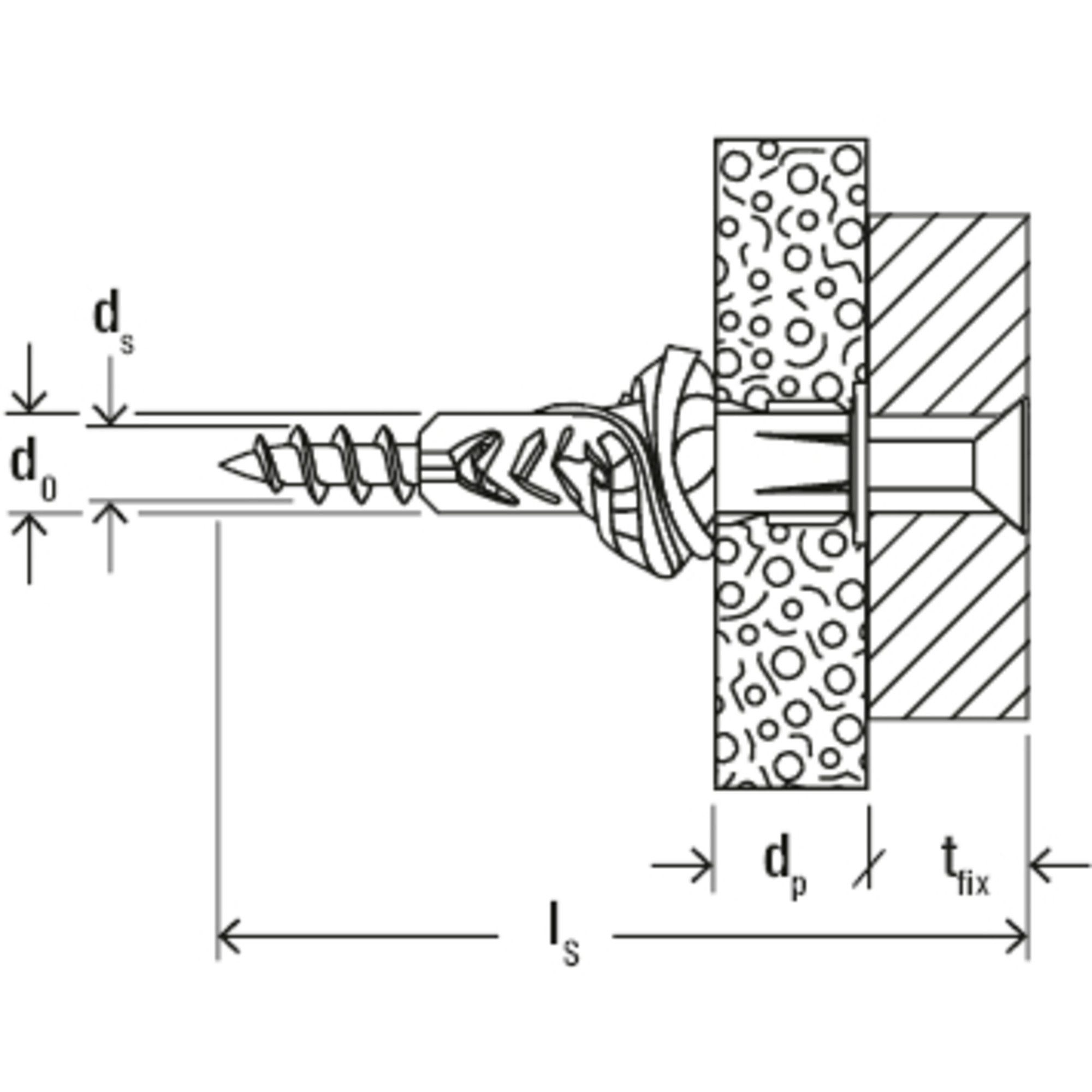 Thumbnail - Fischer Universaldübel fischer Universaldübel UX 10x60, Dübel, (50 Stück)