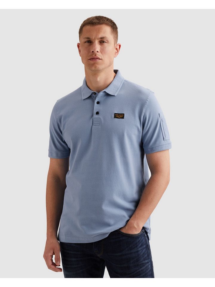 PME LEGEND Poloshirt mit Logostickerei