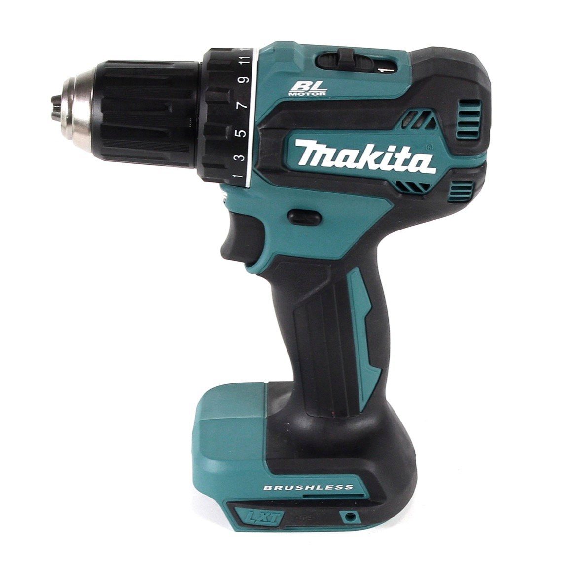 Makita Säulenbohrmaschine DDF 485 RMJ im + 4,0 Bohrschrauber Akku 50Nm Akku 18V 2x + Makpac Ah