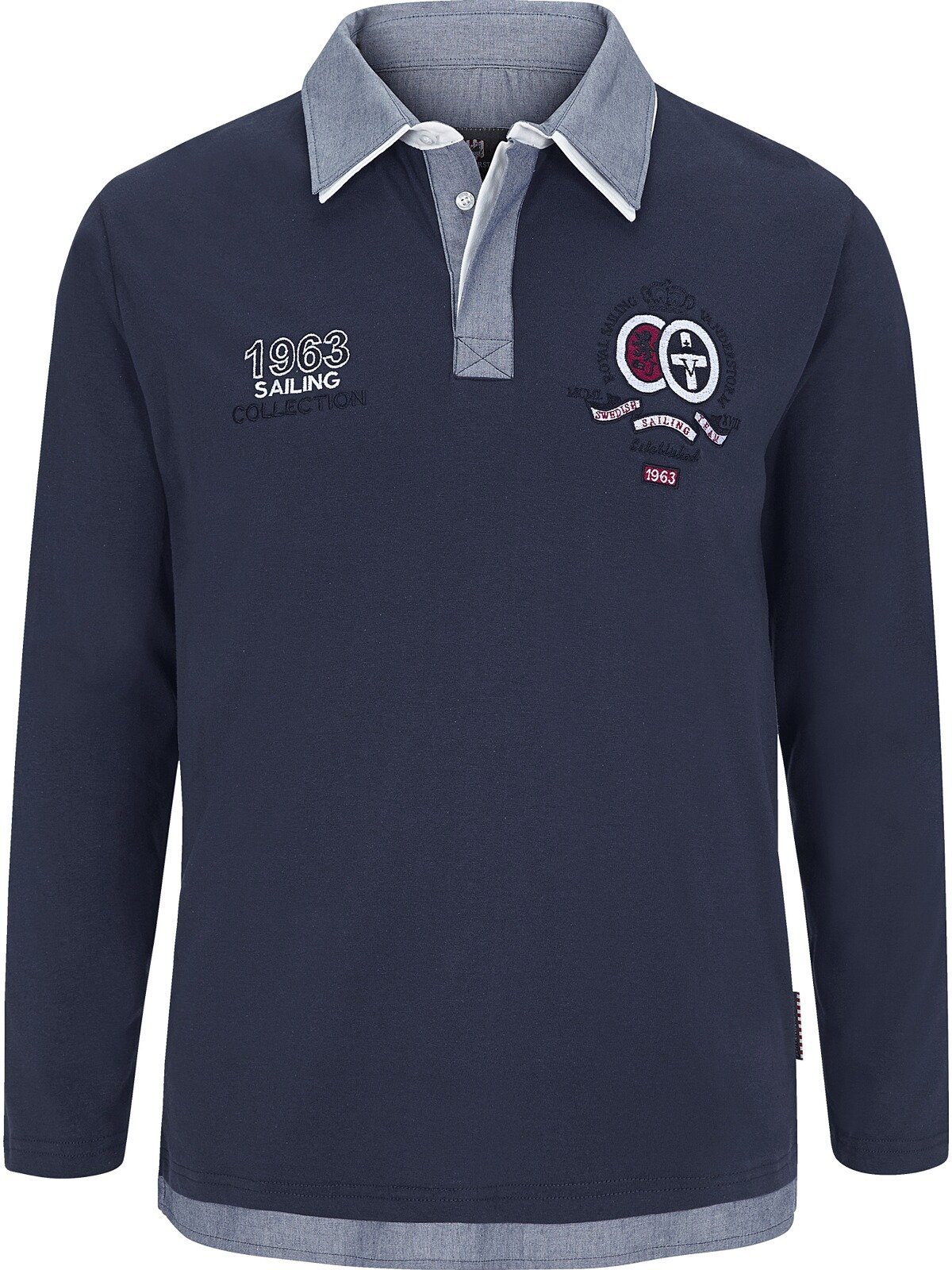 Jan Vanderstorm Sweatshirt FENNO leichter Sweat, Comfort Fit
