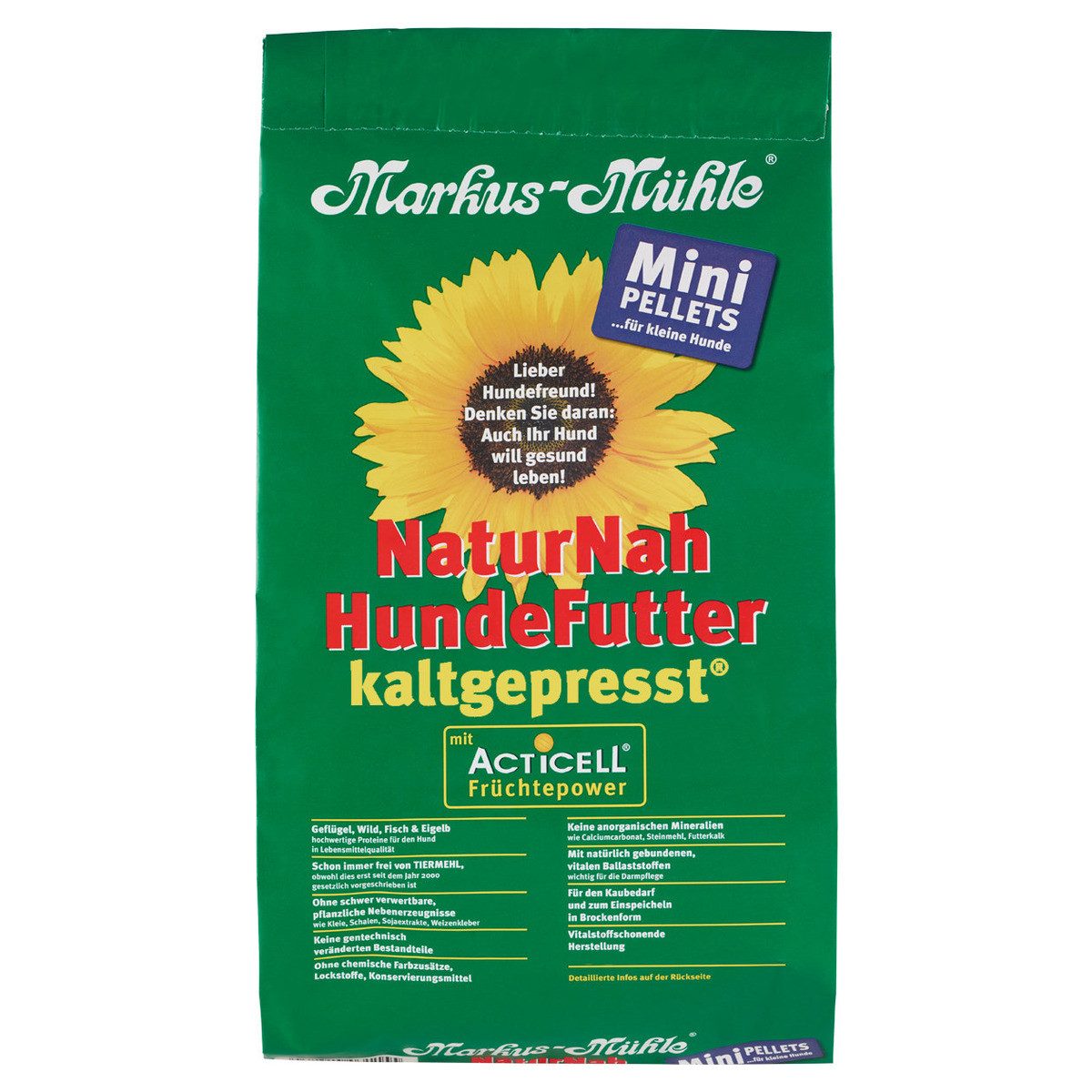 Markus Mühle NaturNah Mini 1,5 kg, Trockenfutter für: Hund