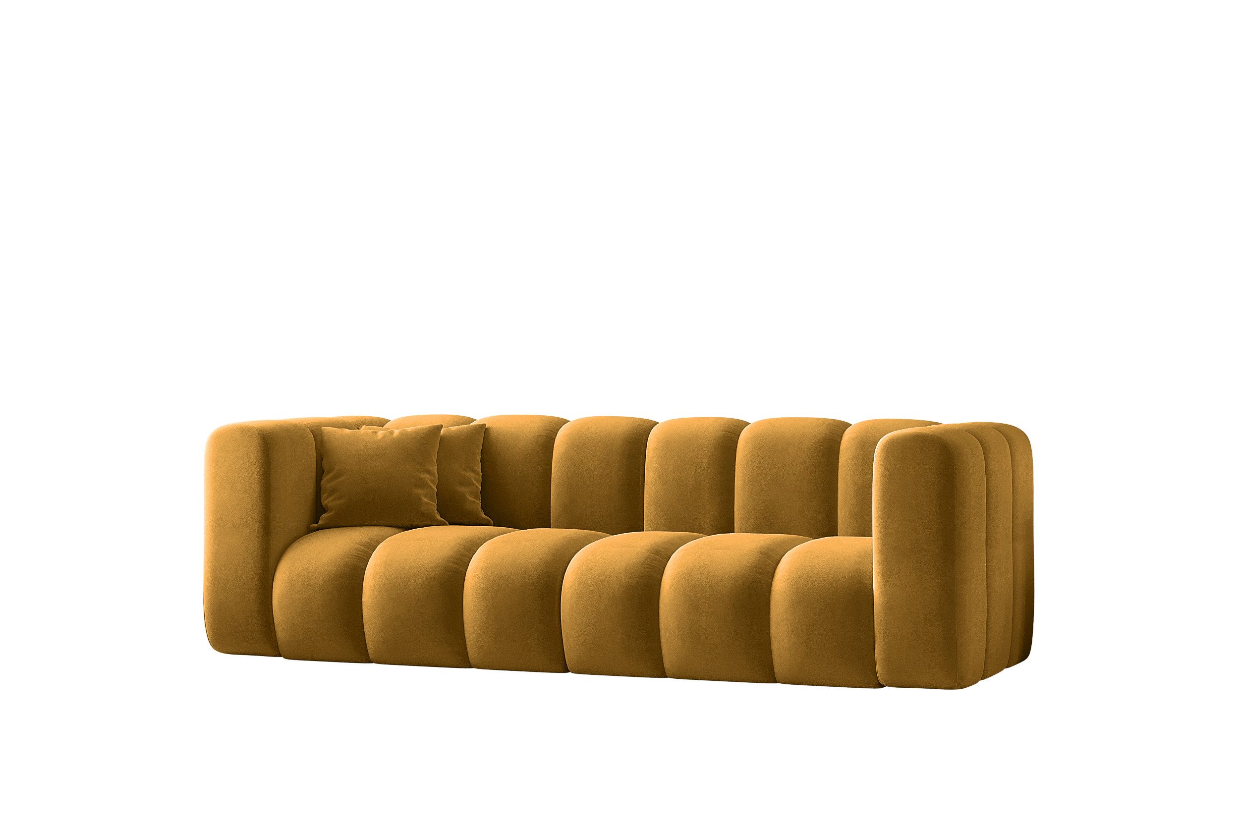 Kaiser Möbel Sofa Couch, Dreisitzer Grand Modular Stoff Salvador und Haga, günstig online kaufen