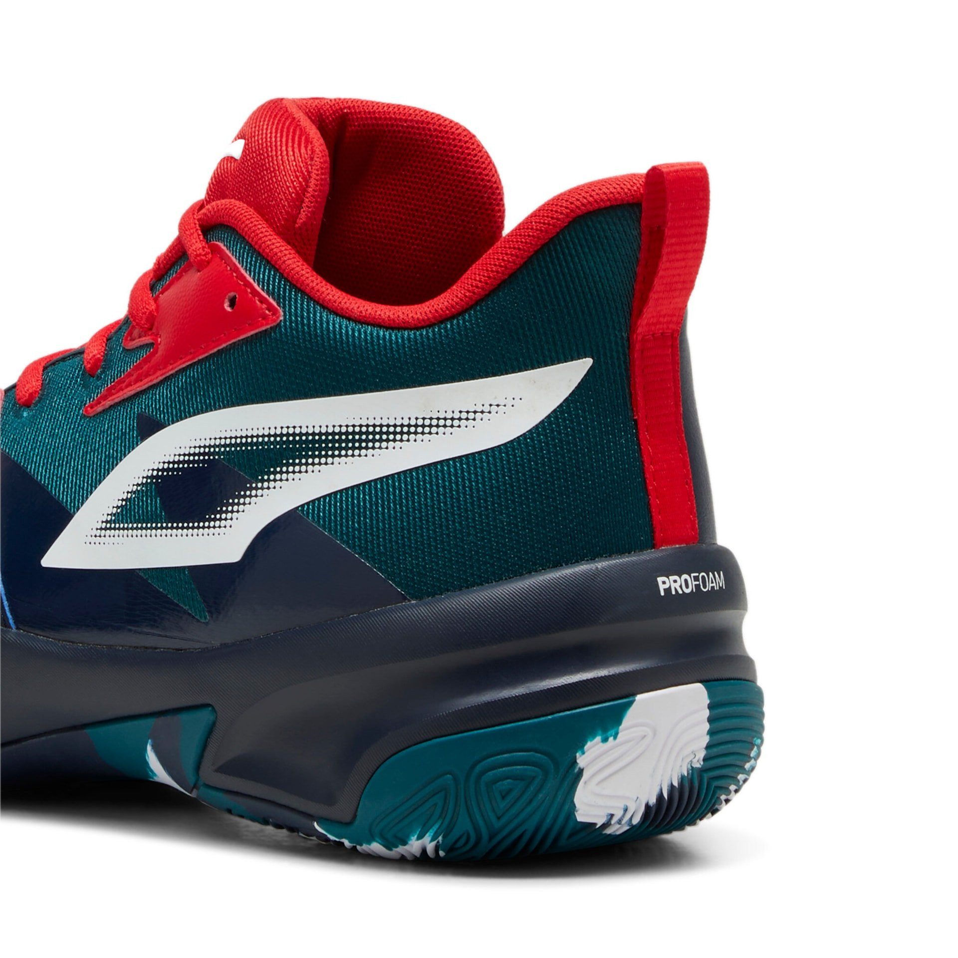 PUMA Hallen-Indoorschuhe Genetics Mid bunt Herren Badmintonschuh