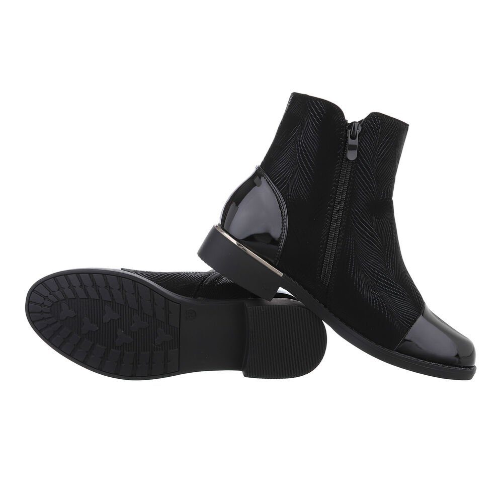 Ital-Design Damen Elegant Stiefelette (84633698) Blockabsatz günstig online kaufen