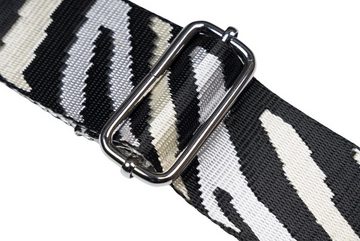 styleBREAKER Schulterriemen (1-St) Breiter Wechsel Taschengurt Zebra