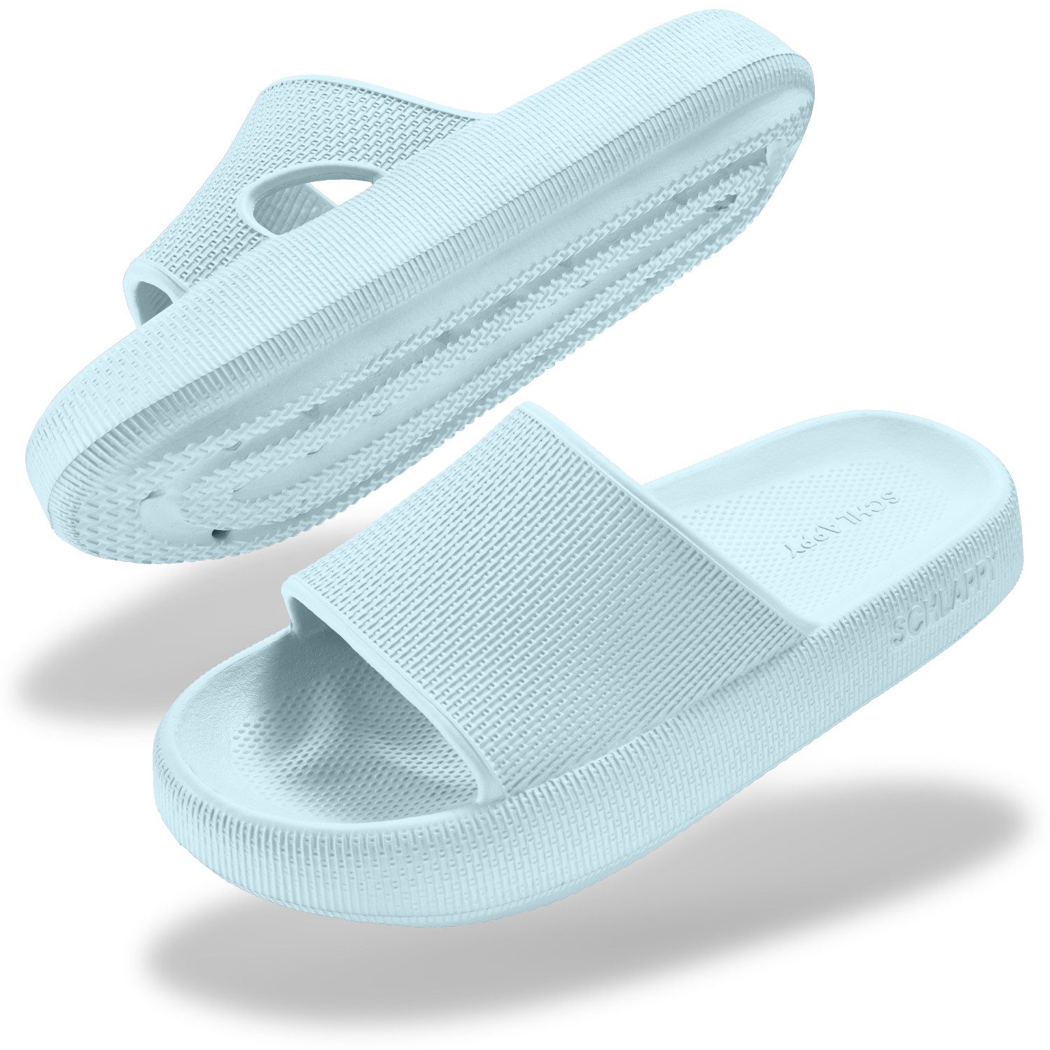 SCHLAPPY Original Wolkenschuhe & Badeschuhe für Damen & Herren Hausschuh vegan, wasserdicht, weich, atmungsaktiv