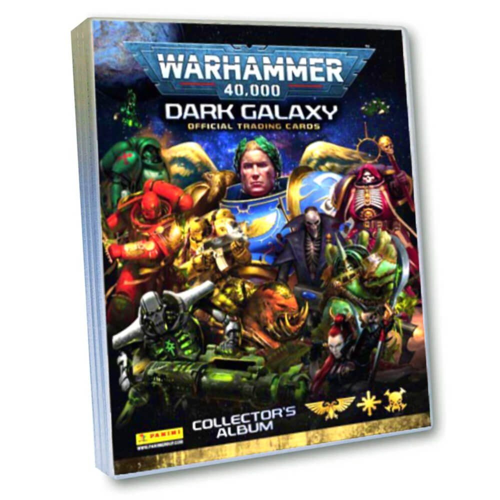 Panini Sammelkarte WARHAMMER 40.000 Dark Galaxy Karten - Trading Cards (2023) - 1 Sammelm, WARHAMMER Dark Galaxy Karten - 1 Sammelmappe