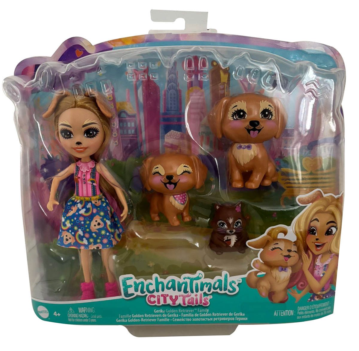 Mattel® Stehpuppe Enchantimals City Tails Gerika günstig online kaufen