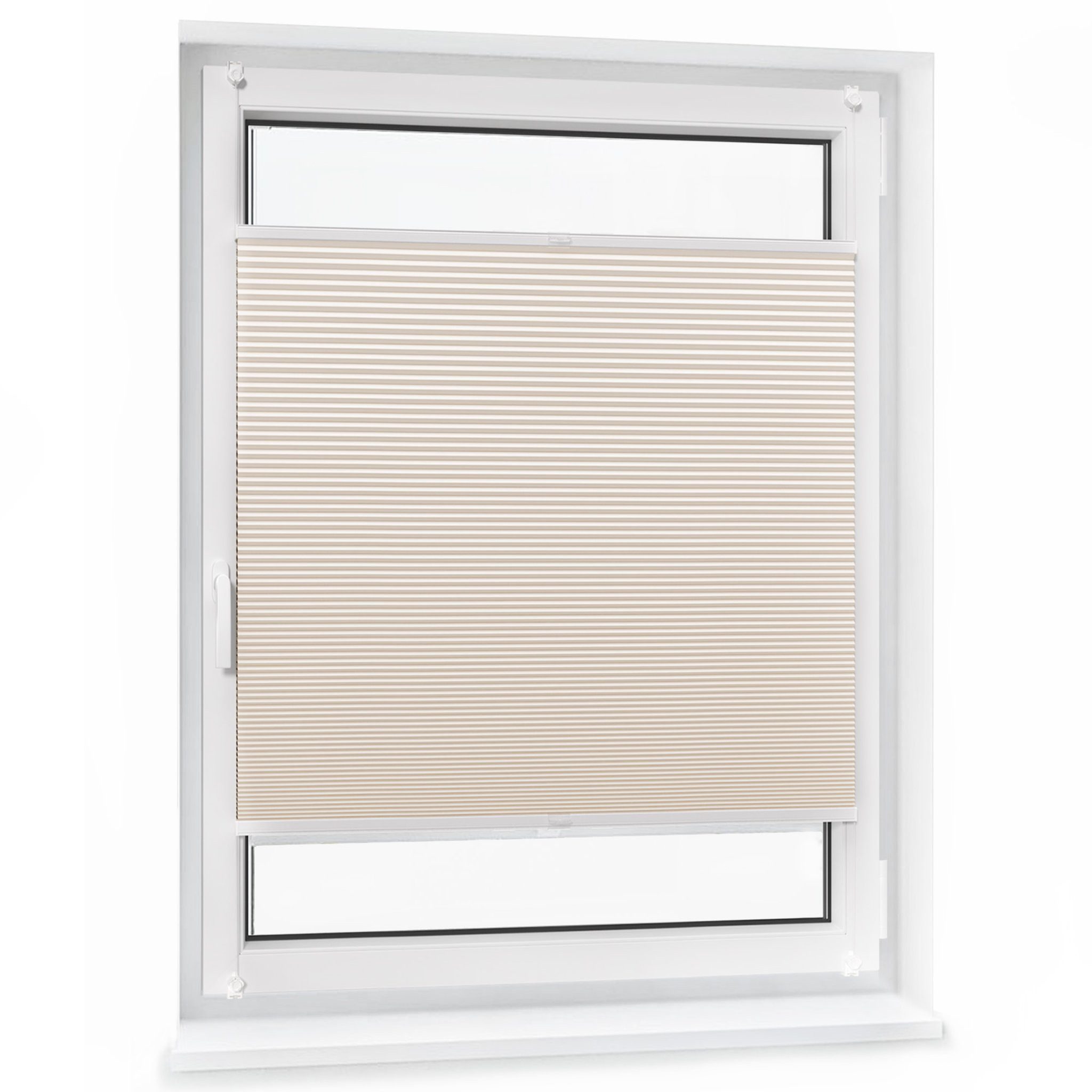 jalousiescout Wabenplissee Pure Wabenplissee, 45 x 90 cm, creme, verdunkeln günstig online kaufen