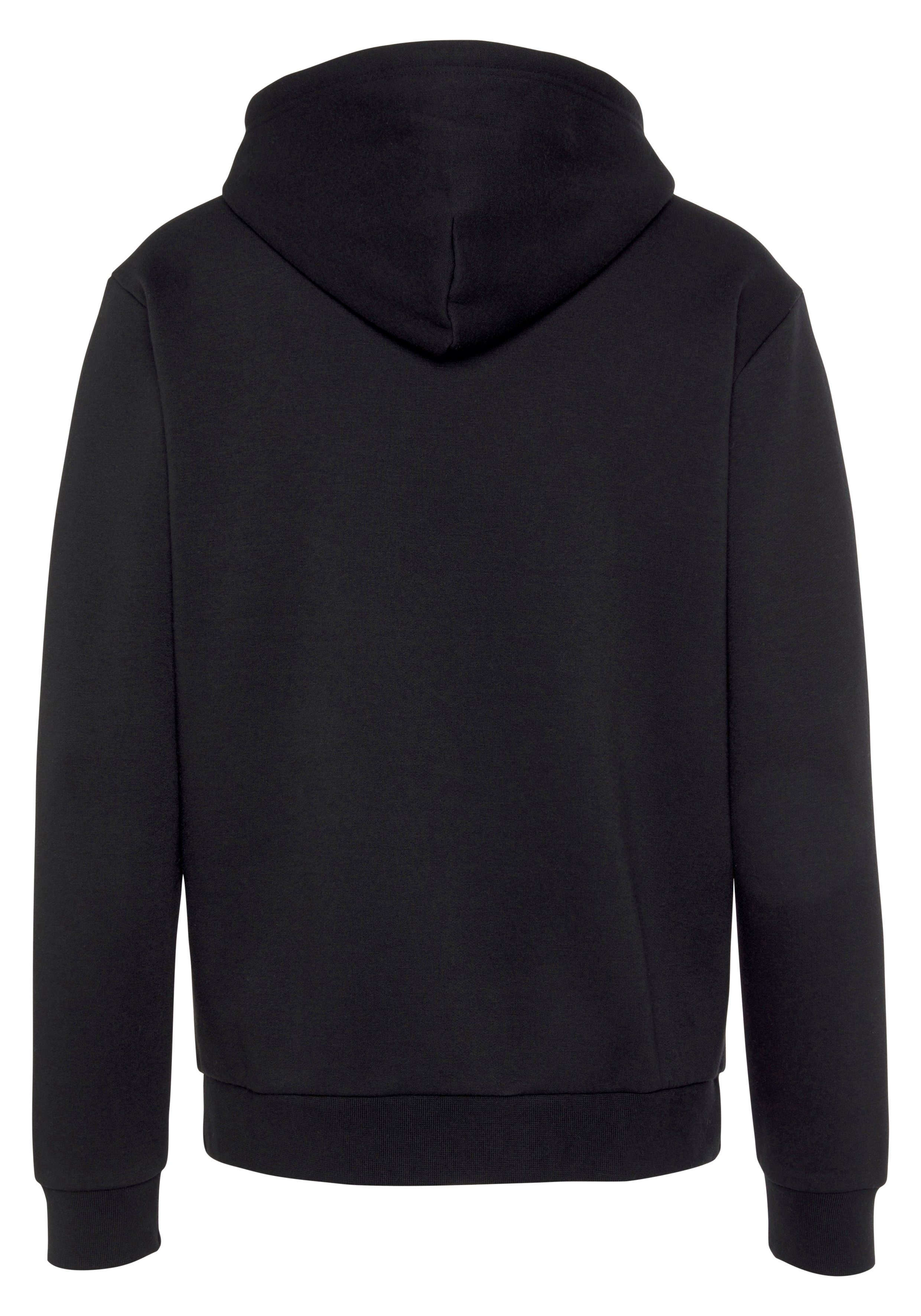 Champion Sweatjacke Basic Hooded Full Zip Sweatshirt, Kapuze mit Kordelzug  und Kängurutasche vorne