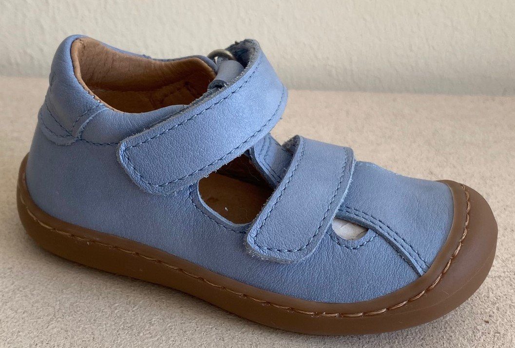 Clic Clic Sandalen Jungen Lauflernschuhe Leder Hellblau 9438 Sandalette