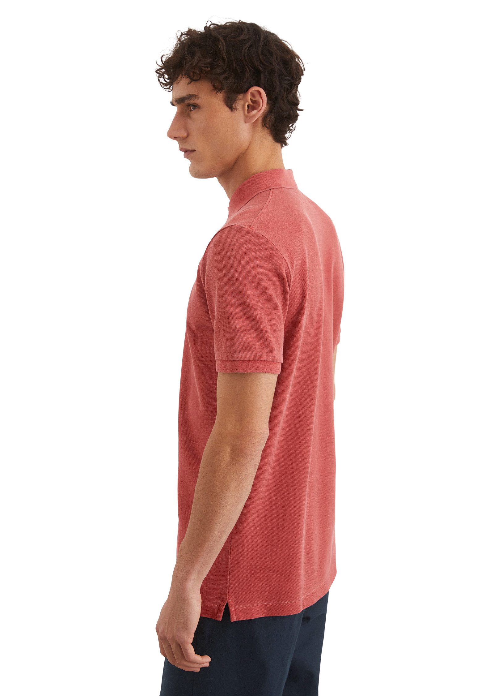 Marc OPolo Poloshirt "aus Bio-Baumwoll-Stretch" günstig online kaufen