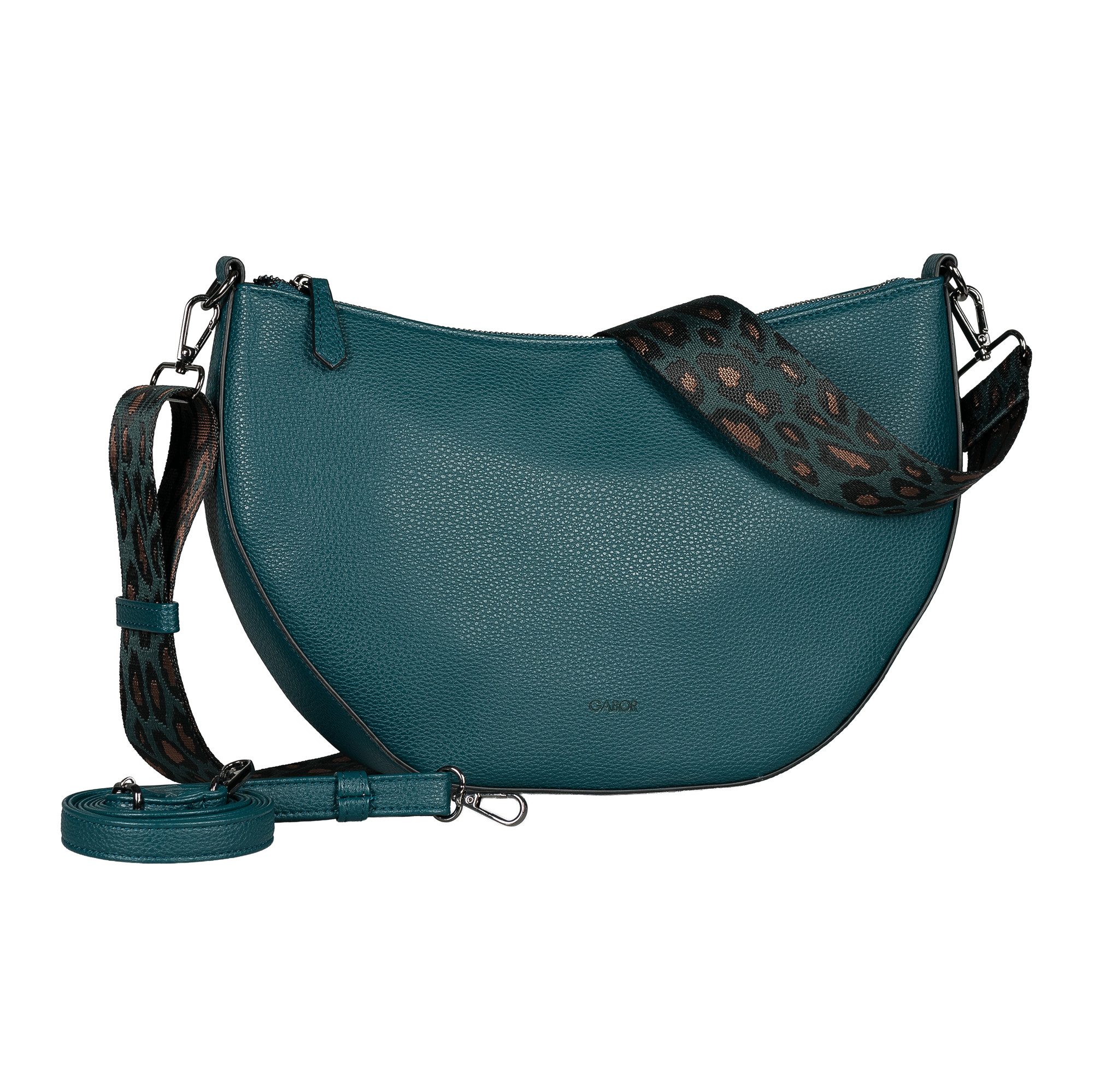 Gabor Umhängetasche Linda, Damen Umhängetasche, Handtasche, Tragetasche mit Logoprägung