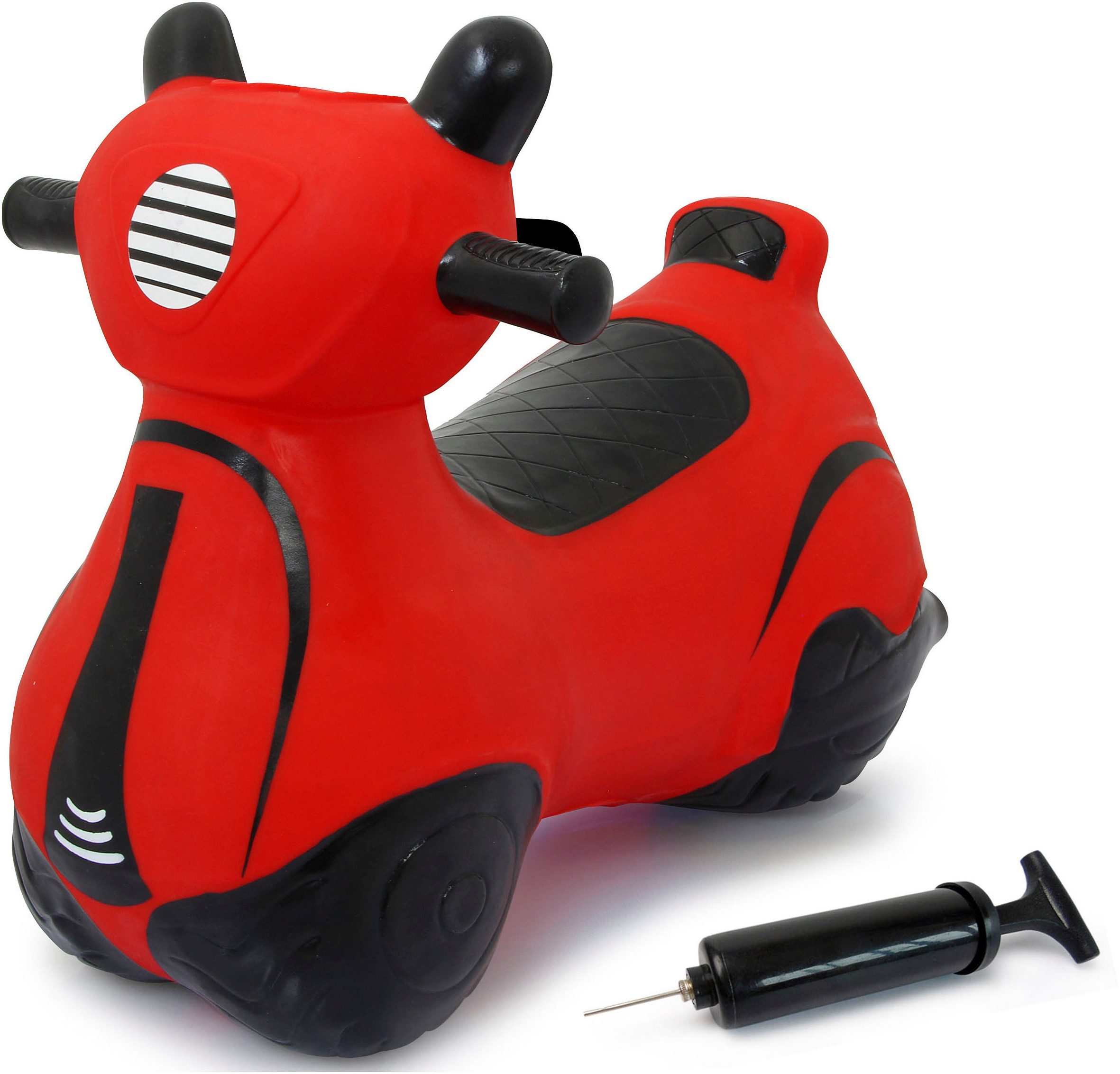 Jamara Hüpfspielzeug Hüpfroller, rot, inkl. Luftpumpe günstig online kaufen
