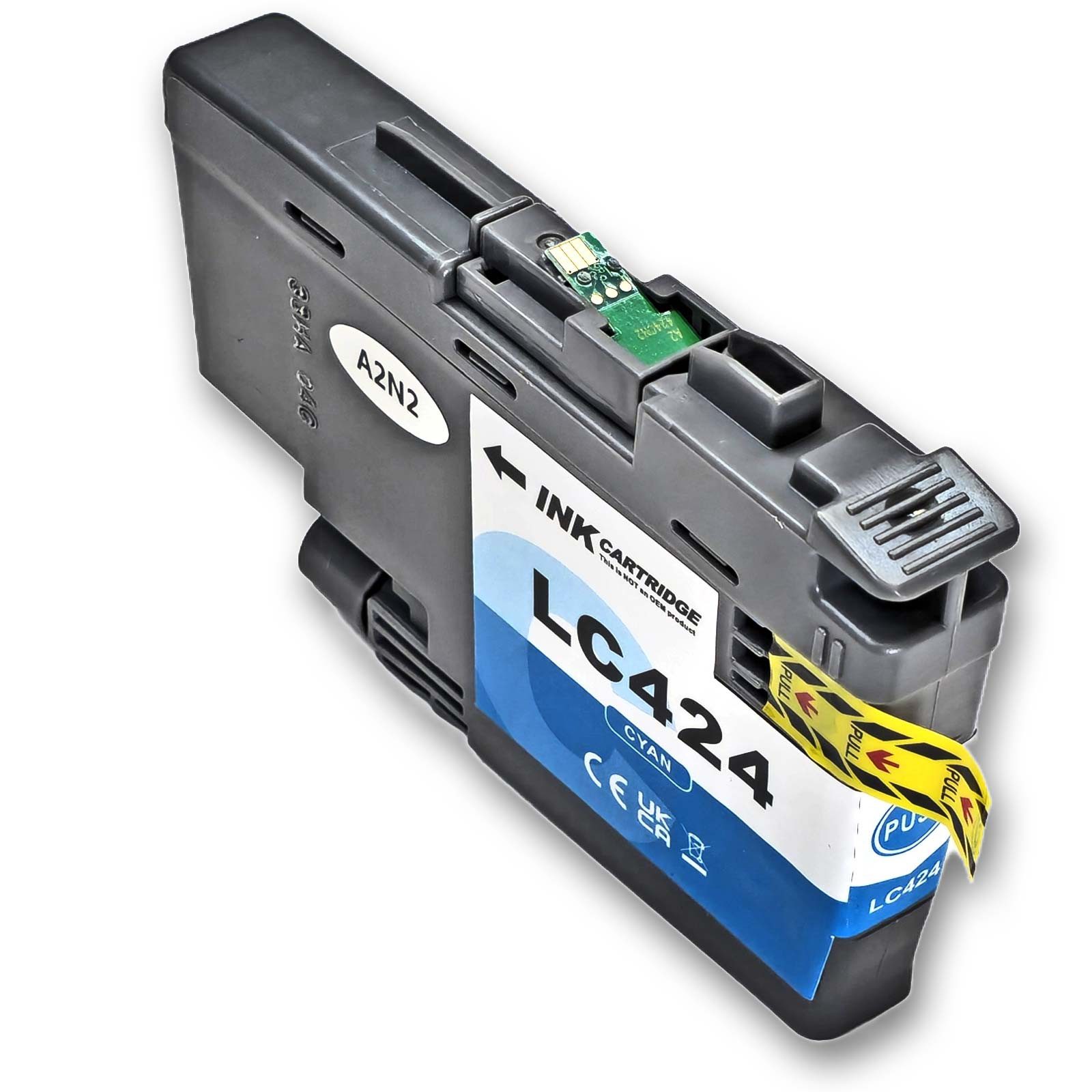 Gigao LC-424 Druckerpatronen Set für Brother DCP-J1200W - 4 Patronen Tintenpatrone (Kompatibel für Brother DCP-J 1200 W LC-424, ecopro)