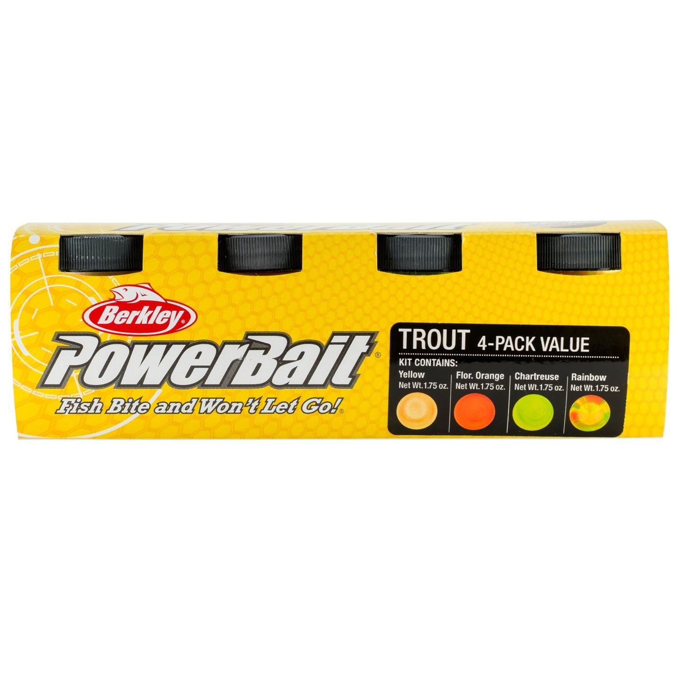 Kunstköder Berkley PowerBait Trout Bait Assortment - 200g Forellenteig Set