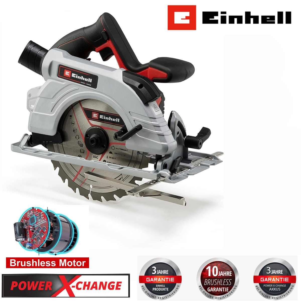 Einhell Akku-Handkreissäge Handkreissäge TP-CS 18/190 Li BL- Solo 18V solo